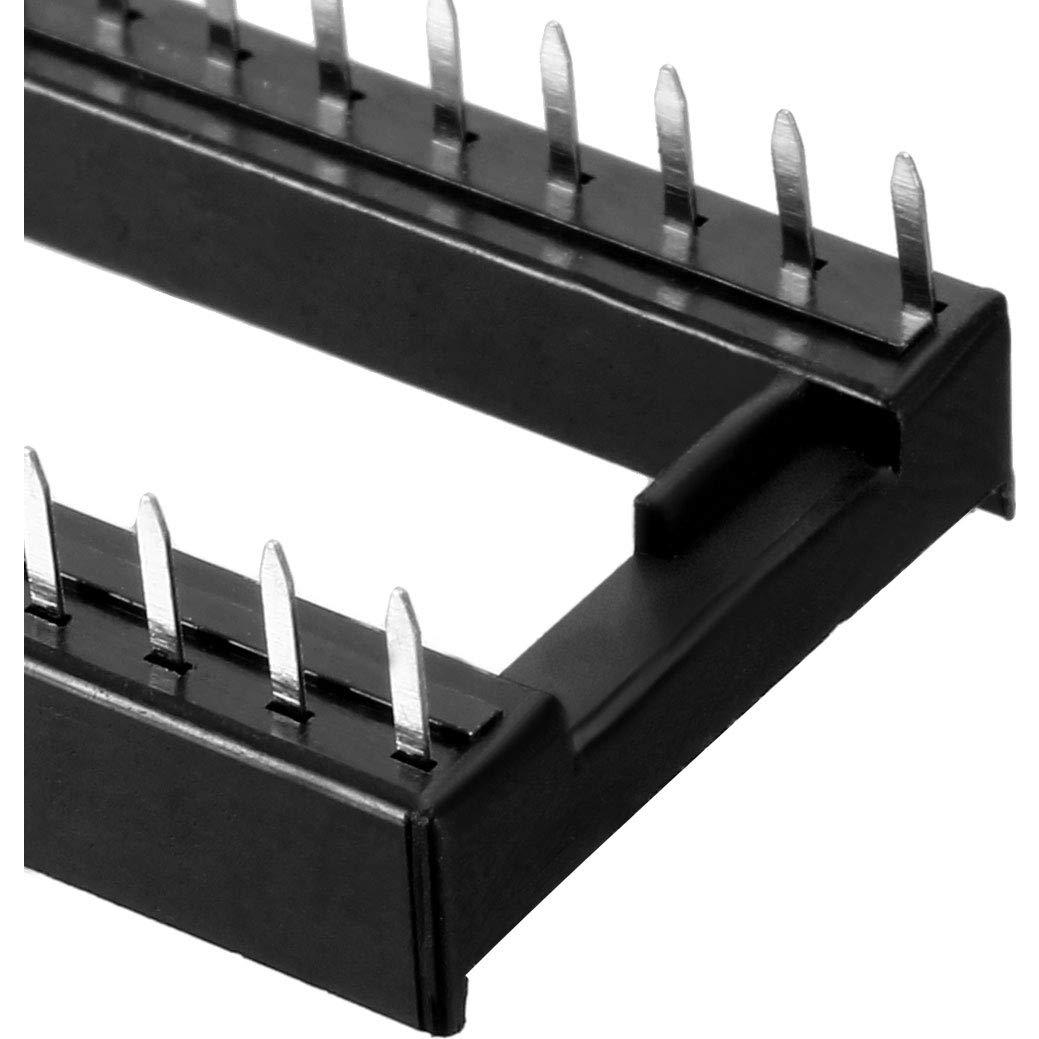 Adaptador Zócalo DIP IC uxcell 2.54mm 40 Pines 4pcs