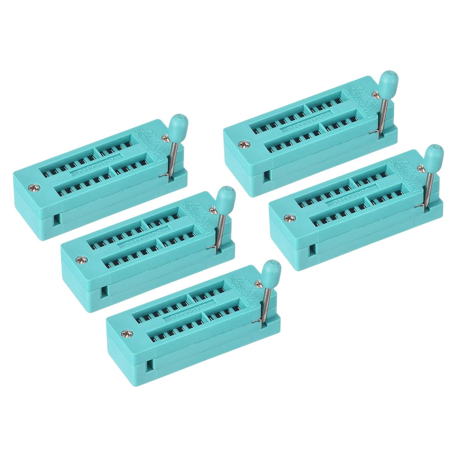 Zócalo de Prueba ZIF IC Universal PATIKIL 20 Pines 3.0mm - Paquete de 5