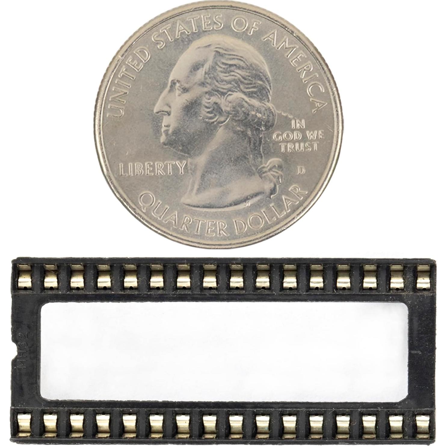 Adaptadores de zócalo IC DIP 32 pines 15 piezas 2.54mm Jujinglobal