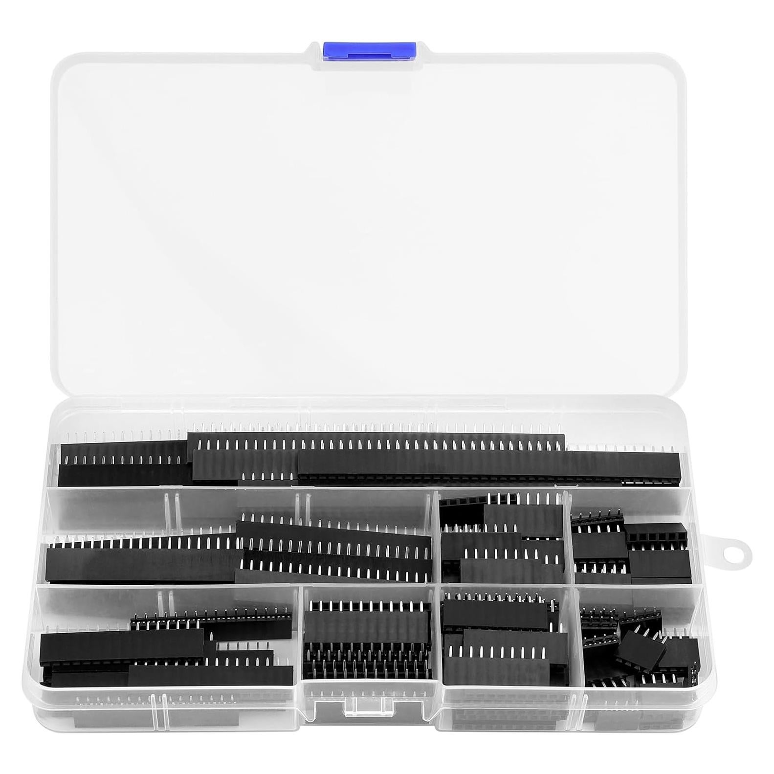 Kit de Conectores de Socket de Encabezado YELUFT 120 Pcs 2.54mm