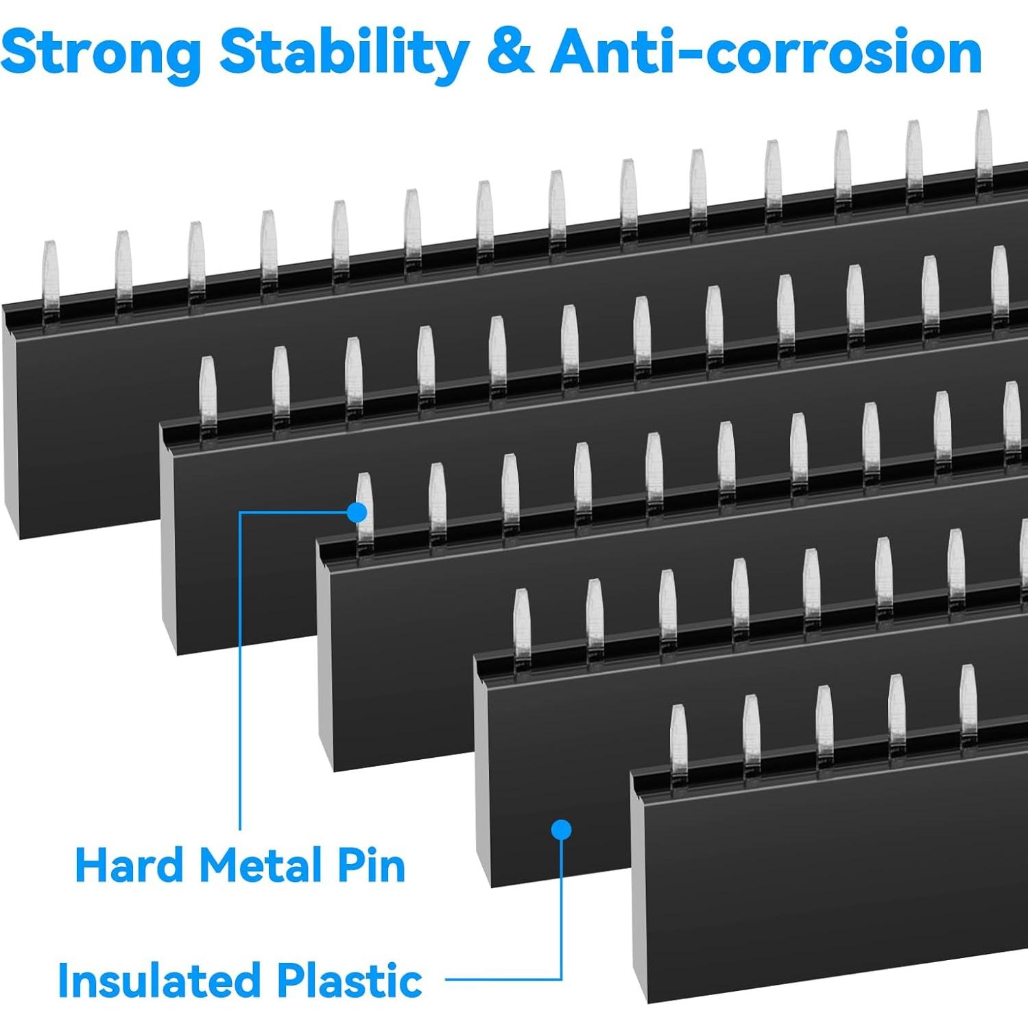 Kit de Conectores de Socket de Encabezado YELUFT 120 Pcs 2.54mm