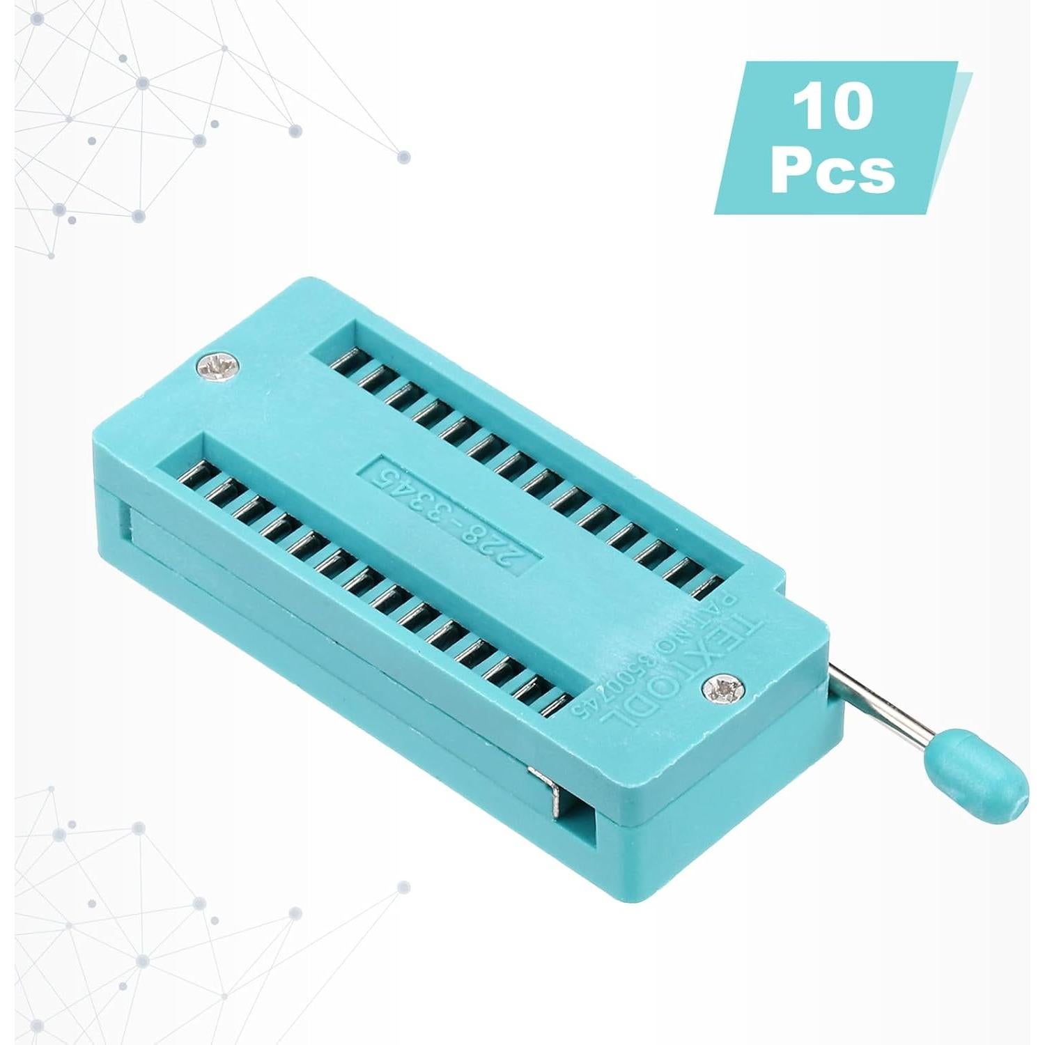 Zócalo de Prueba ZIF Universal 28 Pines MECCANIXITY 10 Pcs