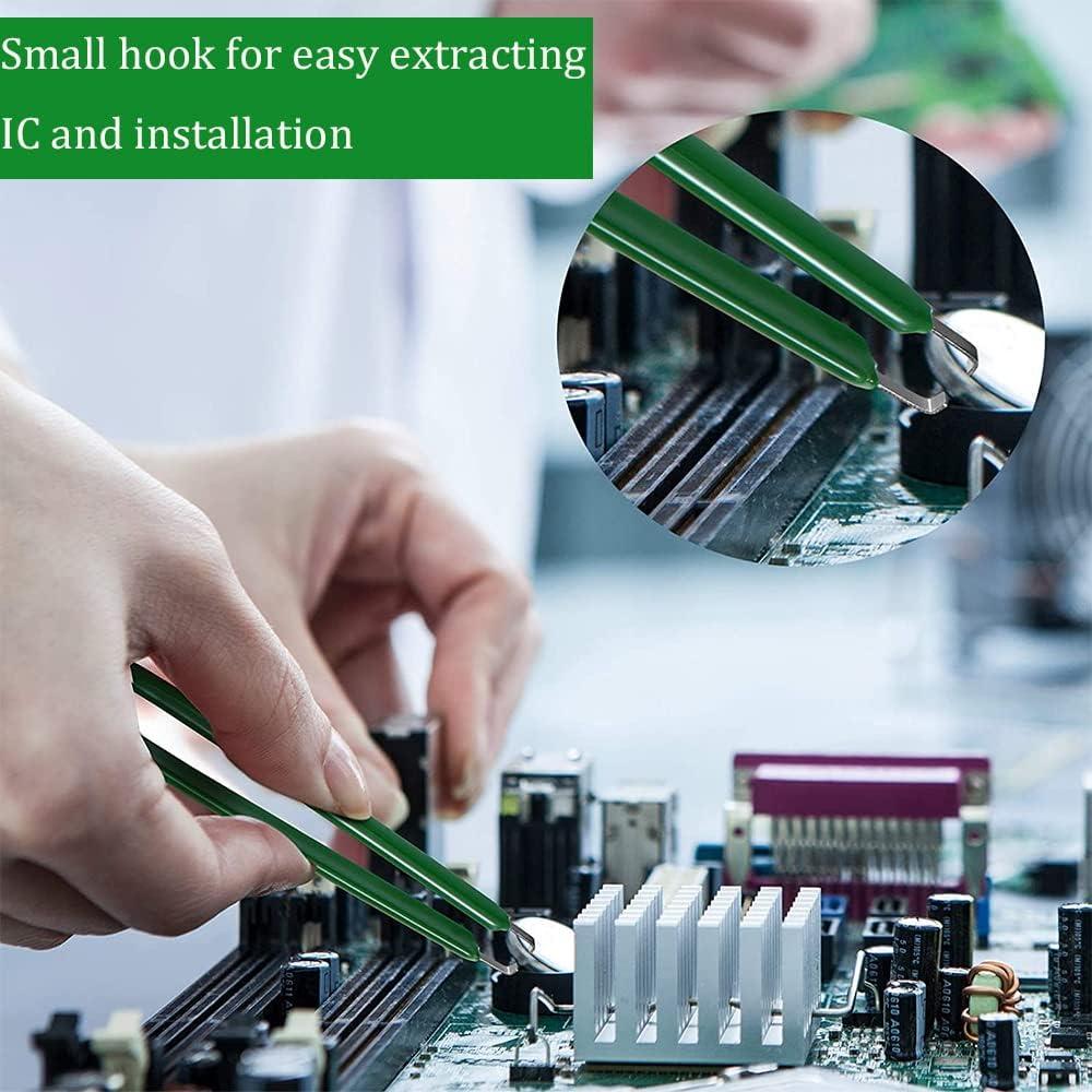 Extractor de Chips IC Utoolmart 2 Pcs Antiestático 105mm