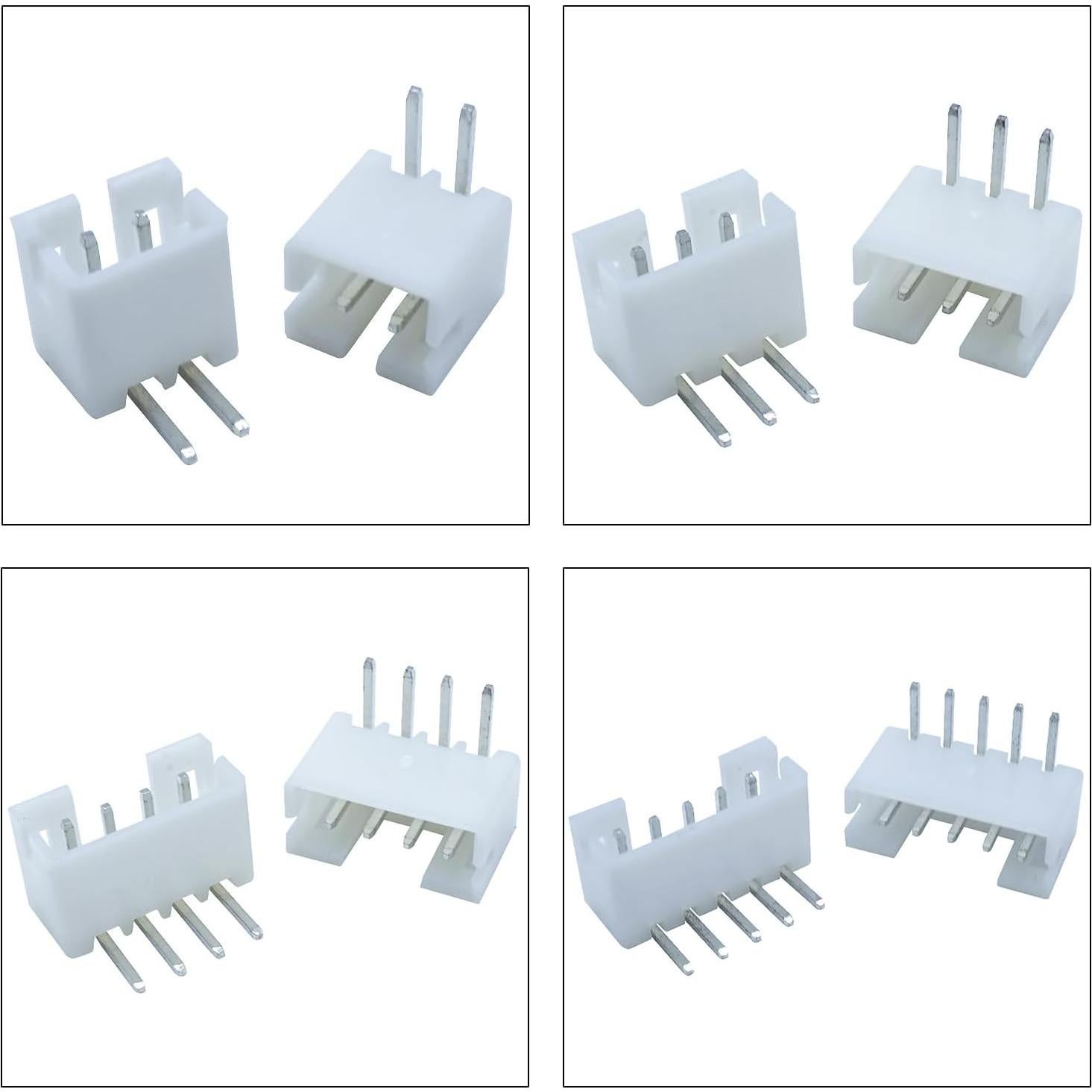 Kit de Conectores JST PH2.0 DIP 95pcs para DIY