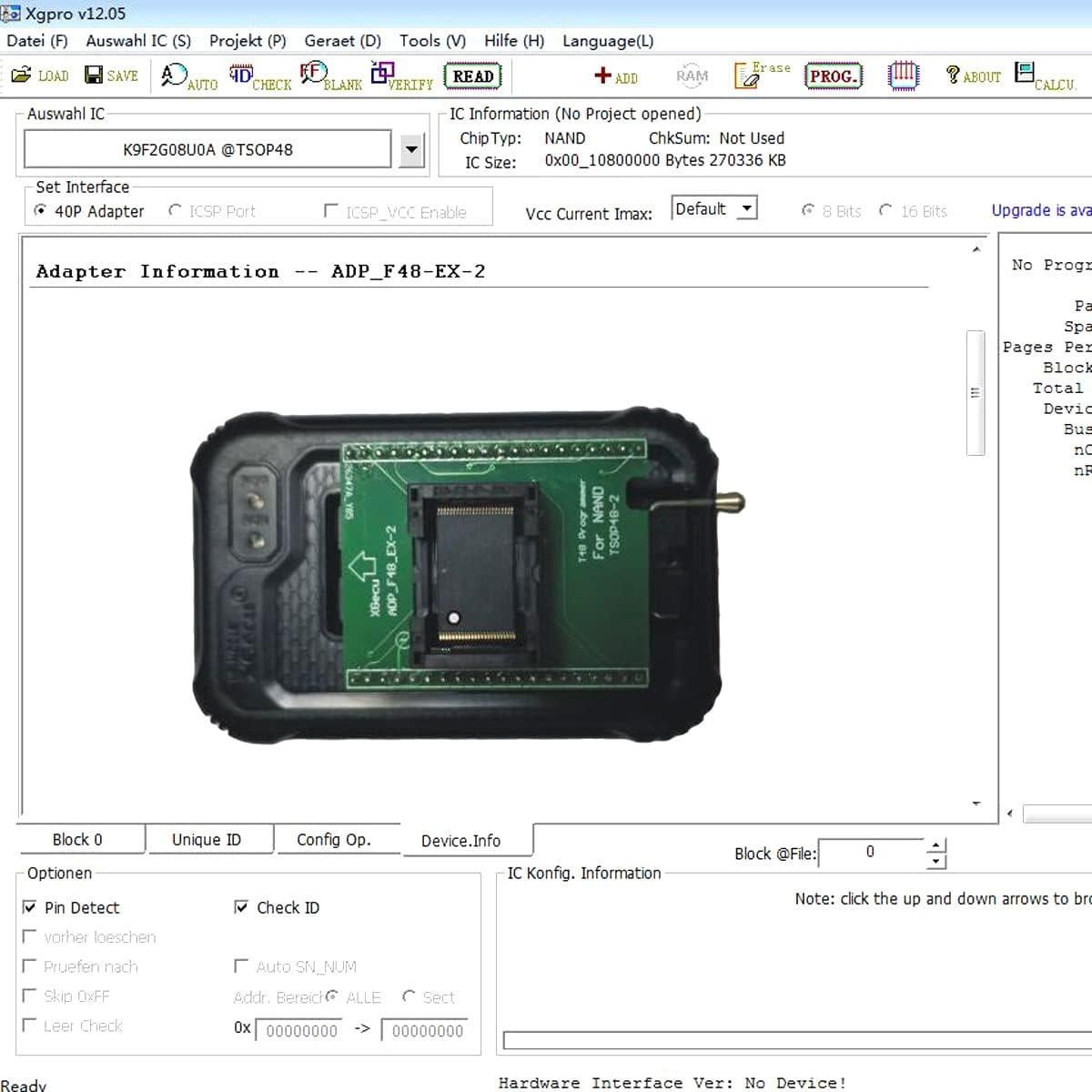 Programador Xgecu T48 Mejorado para ICs y Chips Flash