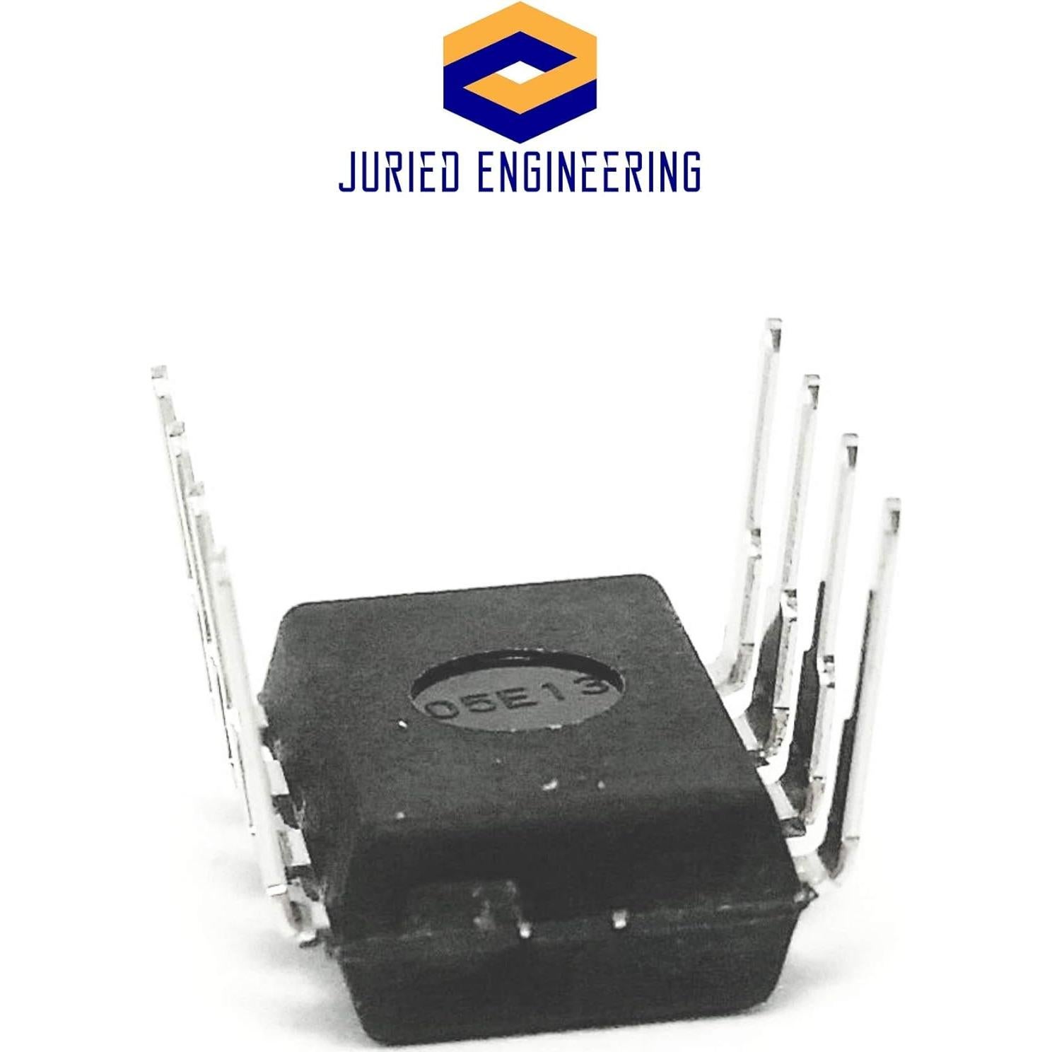 Amplificador Operacional Doble RC4558P Juried Engineering DIP 8 Pines