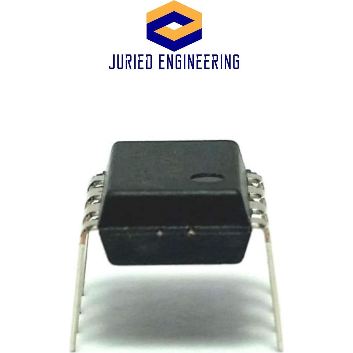 Amplificador Operacional Dual RC4558 Juried Engineering - Paquete de 4