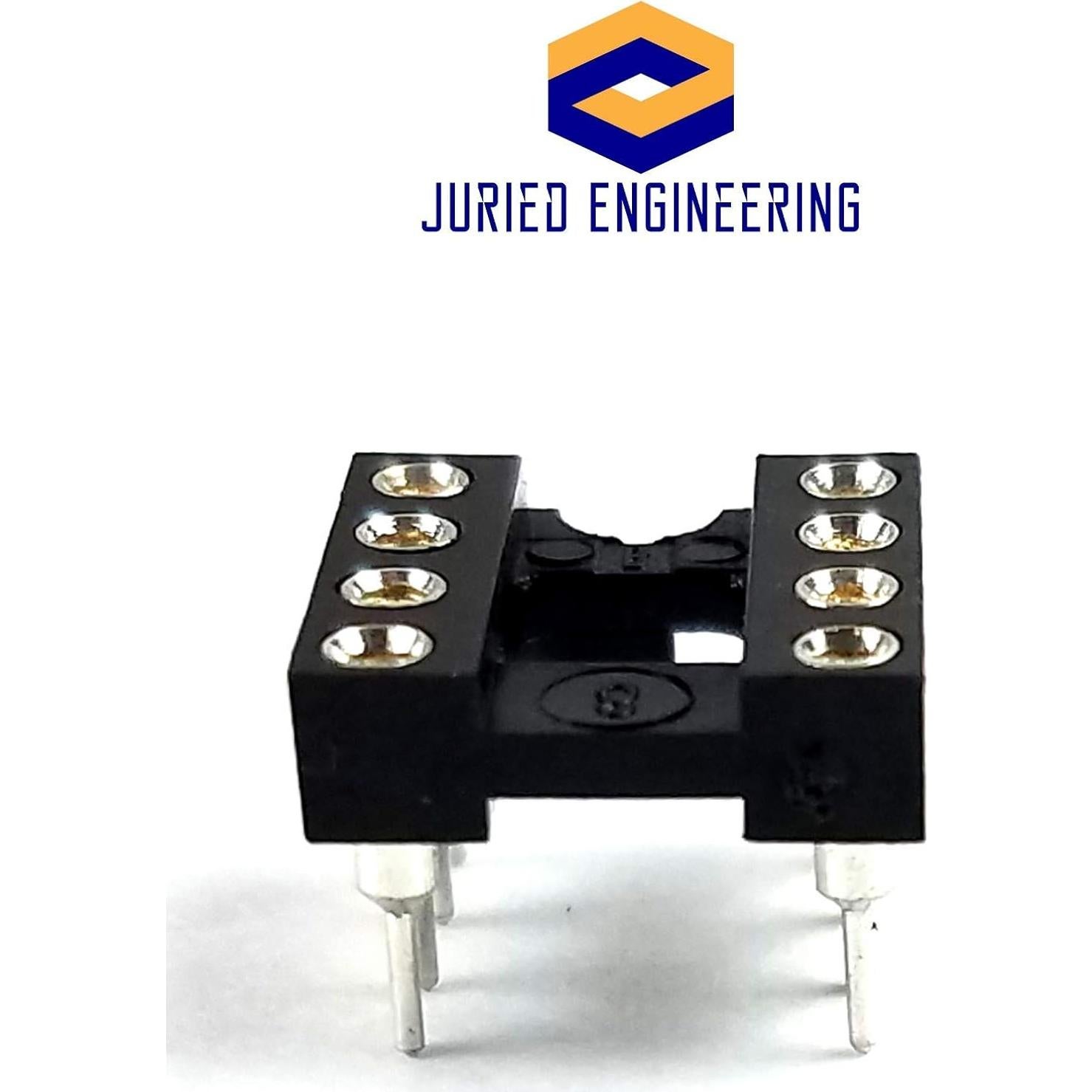 Amplificador Operacional Dual RC4558 Juried Engineering - Paquete de 4