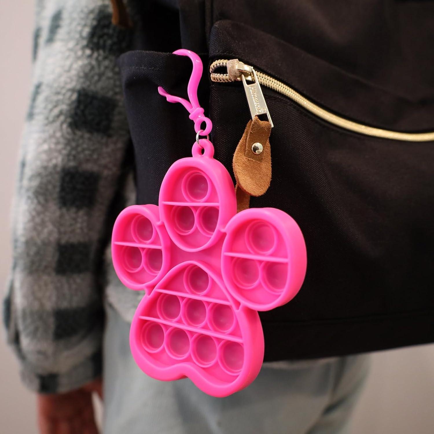 Juguete Sensorial Paw Patrol Pop It con Llavero - Rosa