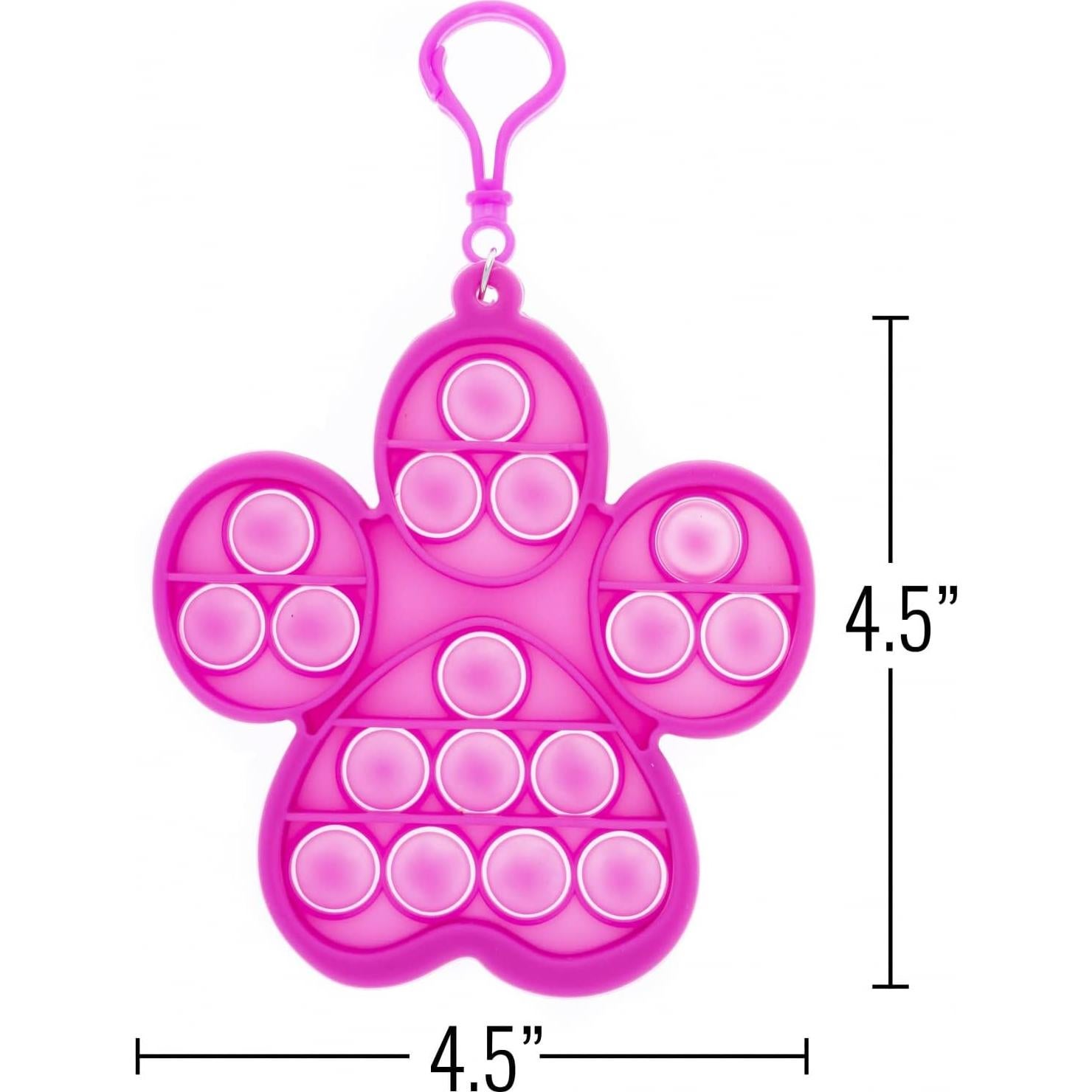 Juguete Sensorial Paw Patrol Pop It con Llavero - Rosa