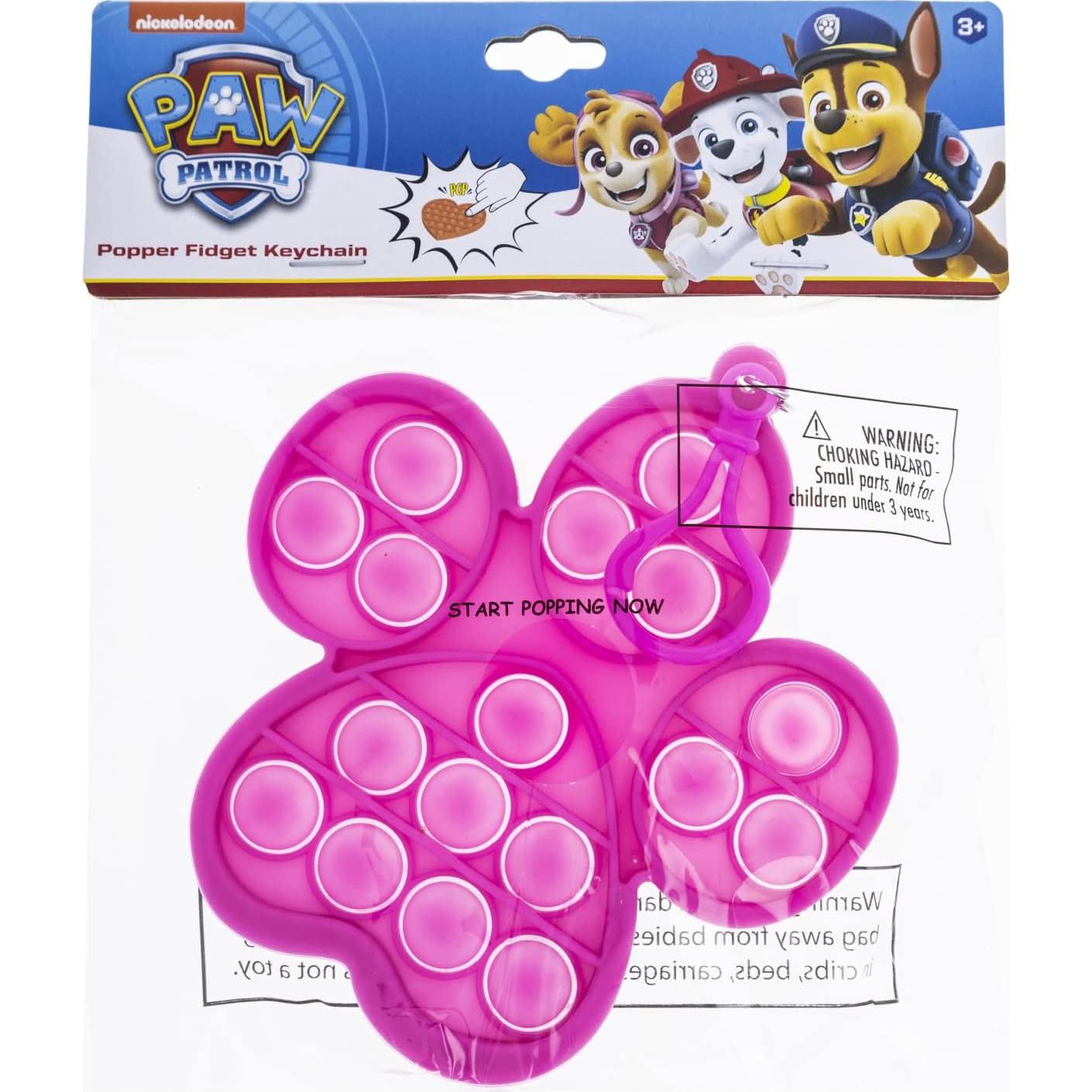Juguete Sensorial Paw Patrol Pop It con Llavero - Rosa