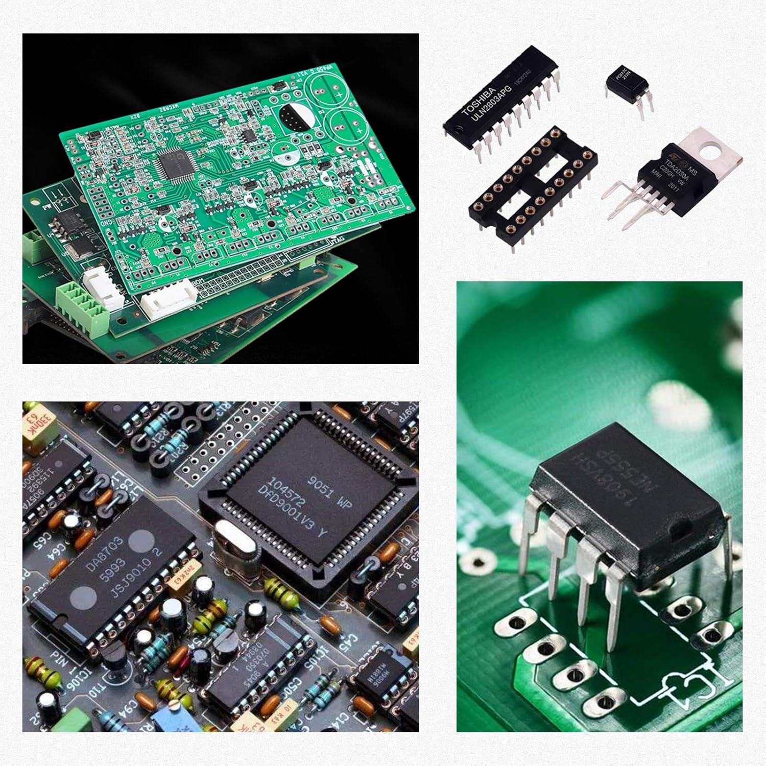 Kit de Chips de Circuito Integrado Swpeet 169Pcs LM324 LM358