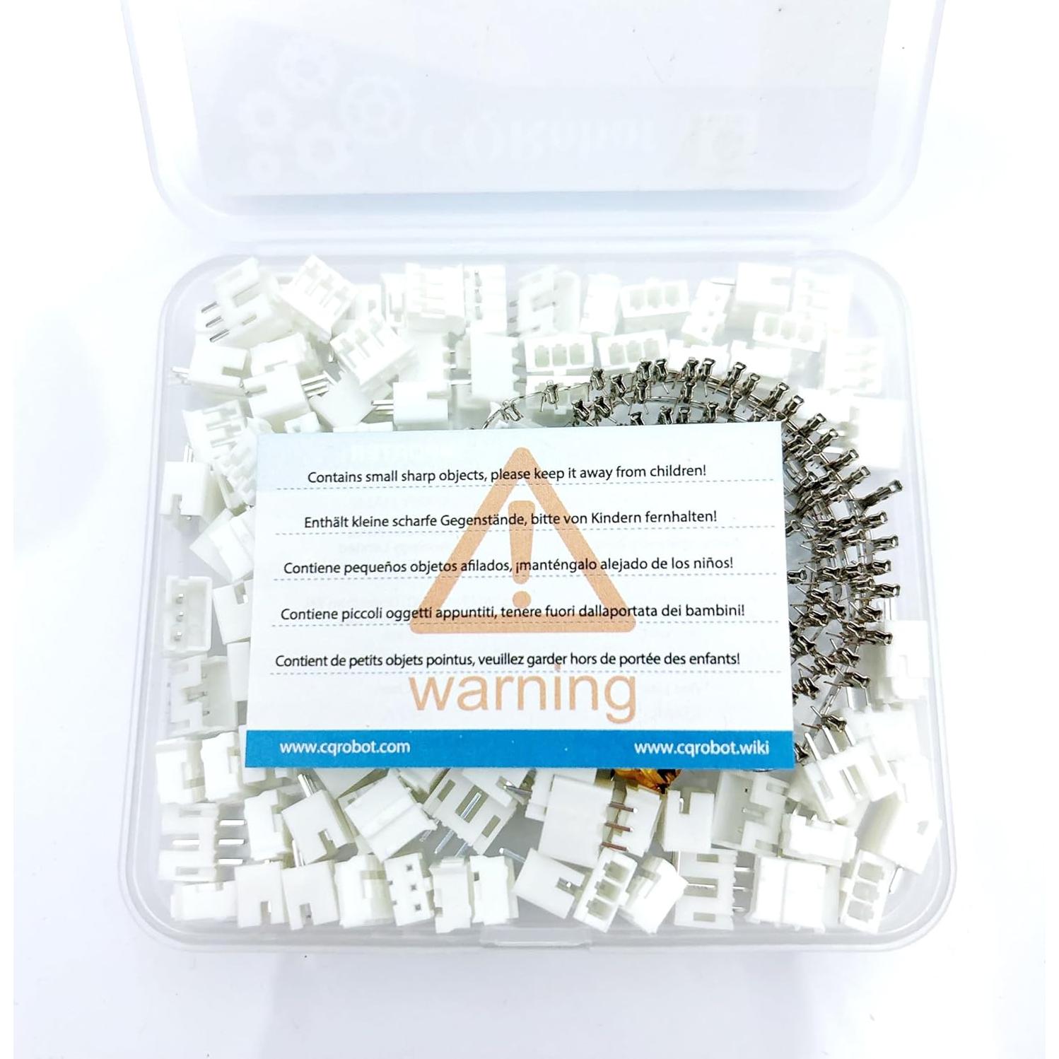 Conector JST PH 2.0 mm 50 Juegos 250 Piezas Crimpado