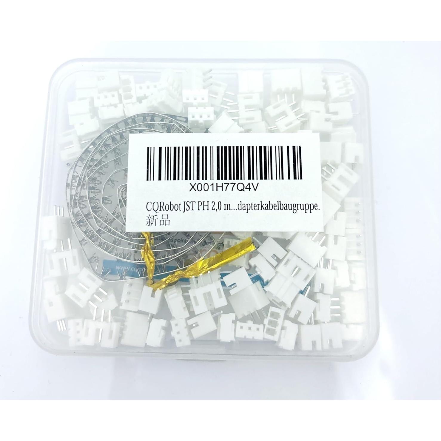 Conector JST PH 2.0 mm 50 Juegos 250 Piezas Crimpado