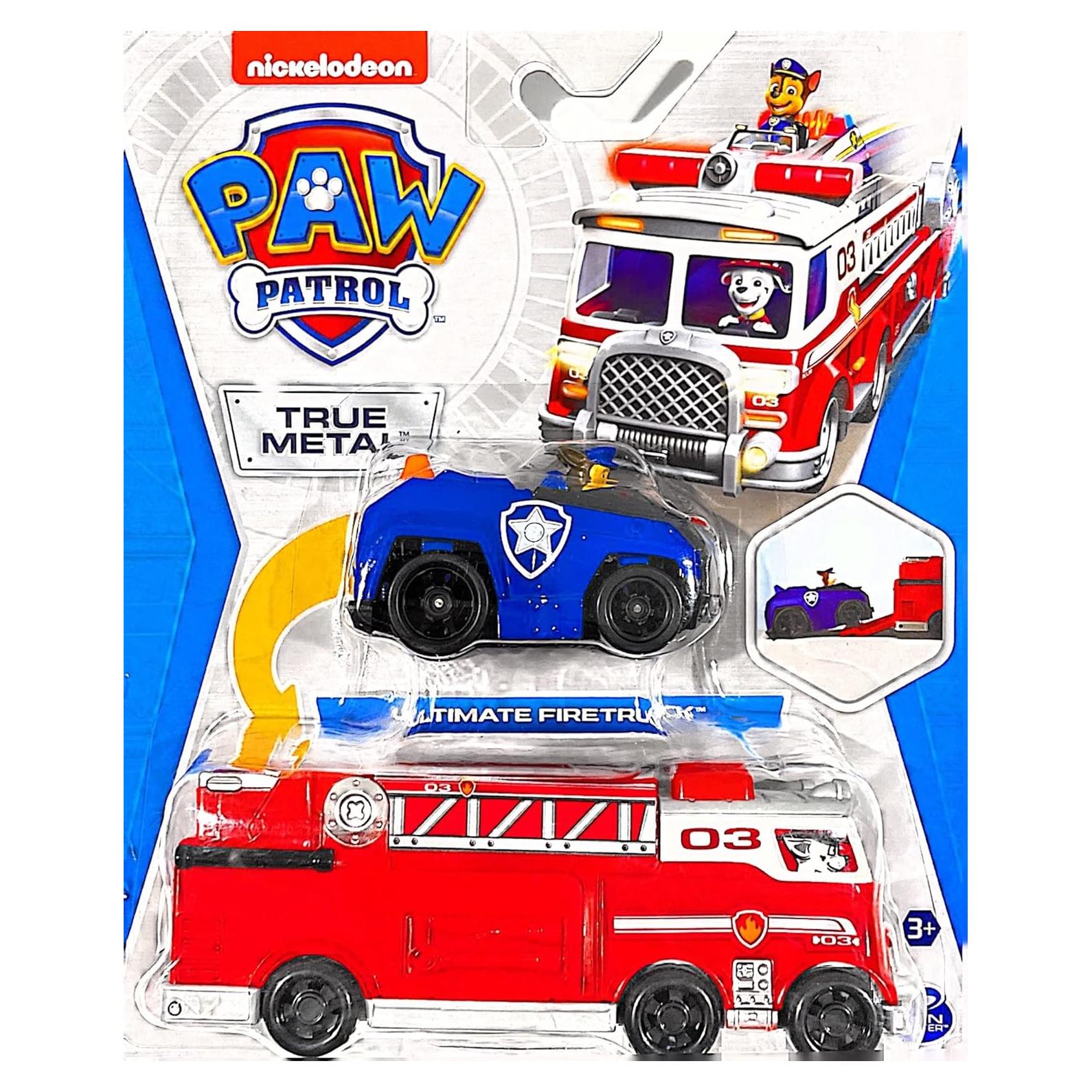 Camión de Bomberos Nickelodeon Patrulla Canina Rojo