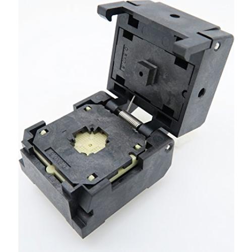 Zócalo de Prueba QFN28 Clamshell 5x5mm ALLSOCKET IC550-0284-011-G