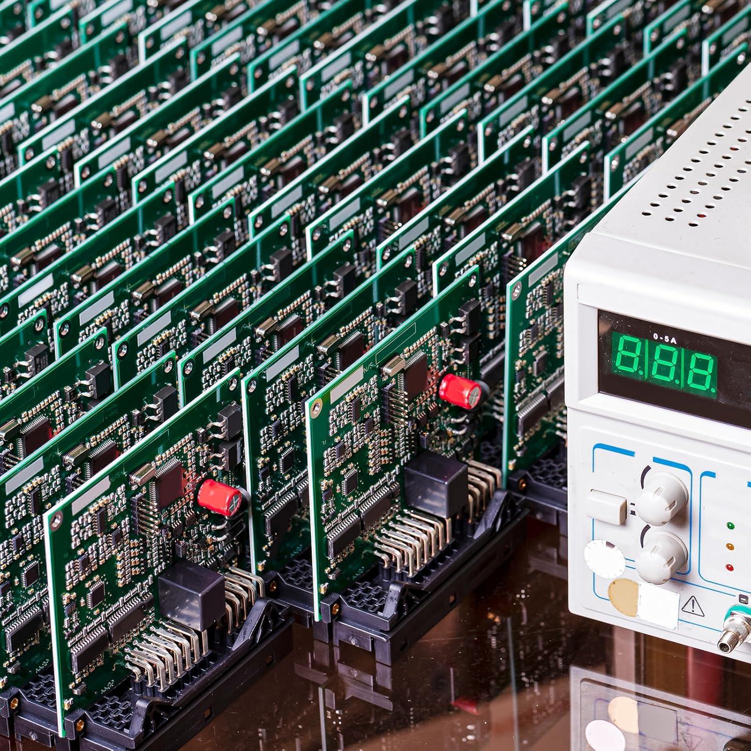 Adaptador de Zócalo DIP IC 10 Pcs MECCANIXITY 2.54mm Negro