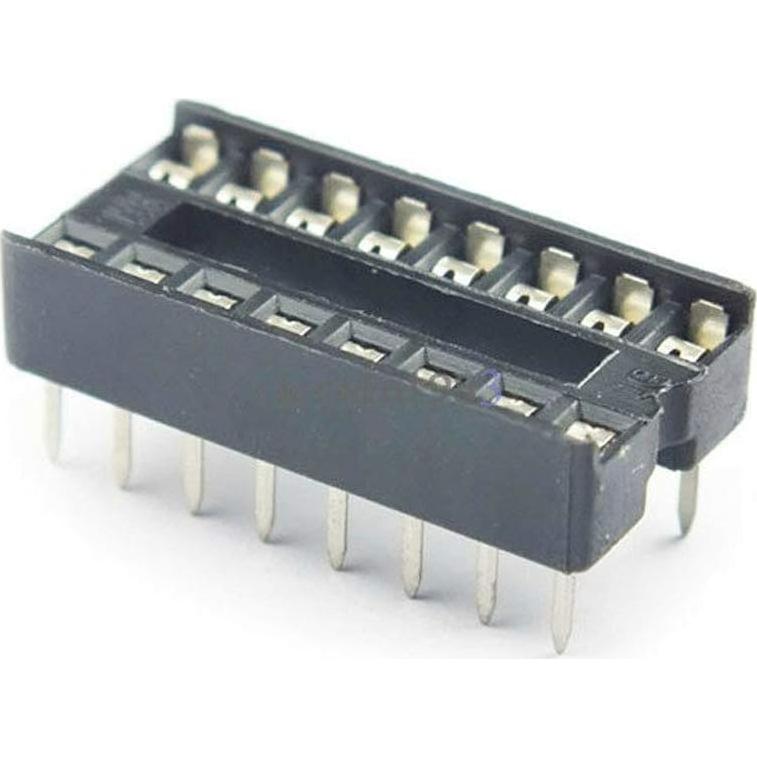 Adaptador de zócalo IC DIP 16 pines soldadura 20PCS