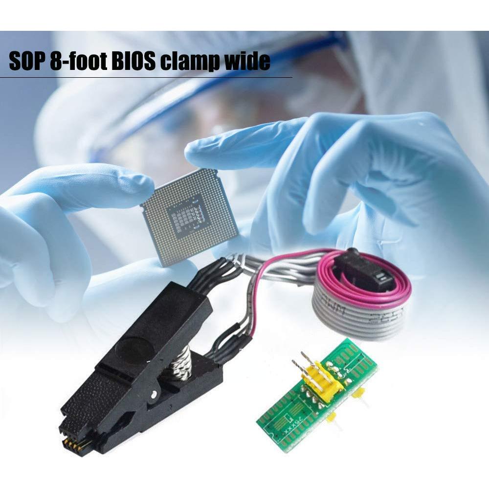 Clip de Prueba SOIC8 SOP8 Comidox CP390 para Chip IC 8 Pines