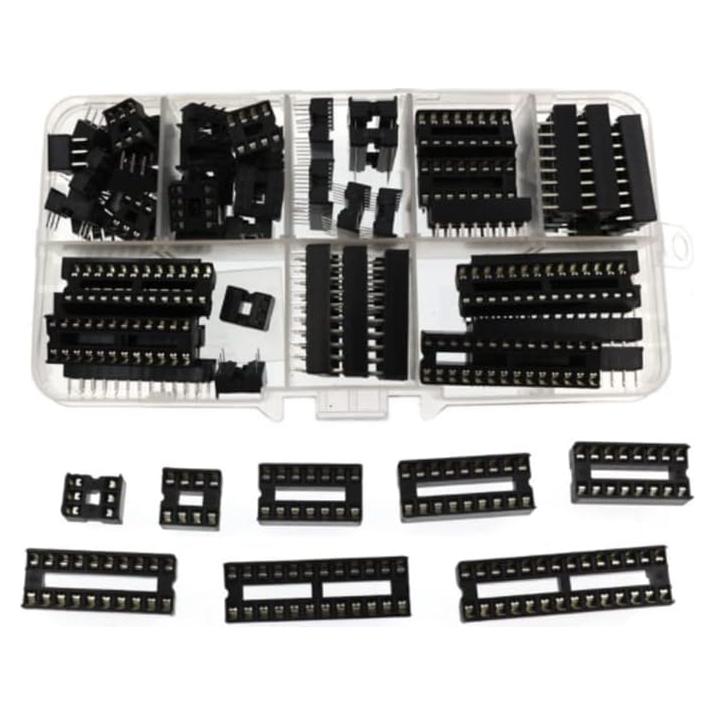 Soporte de Chip DIP Mustpoint 66 Piezas con Patas Planas