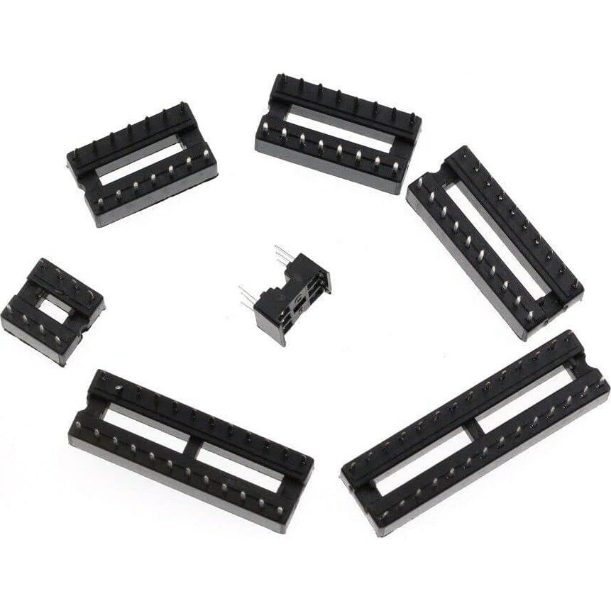 Soporte de Chip DIP Mustpoint 66 Piezas con Patas Planas