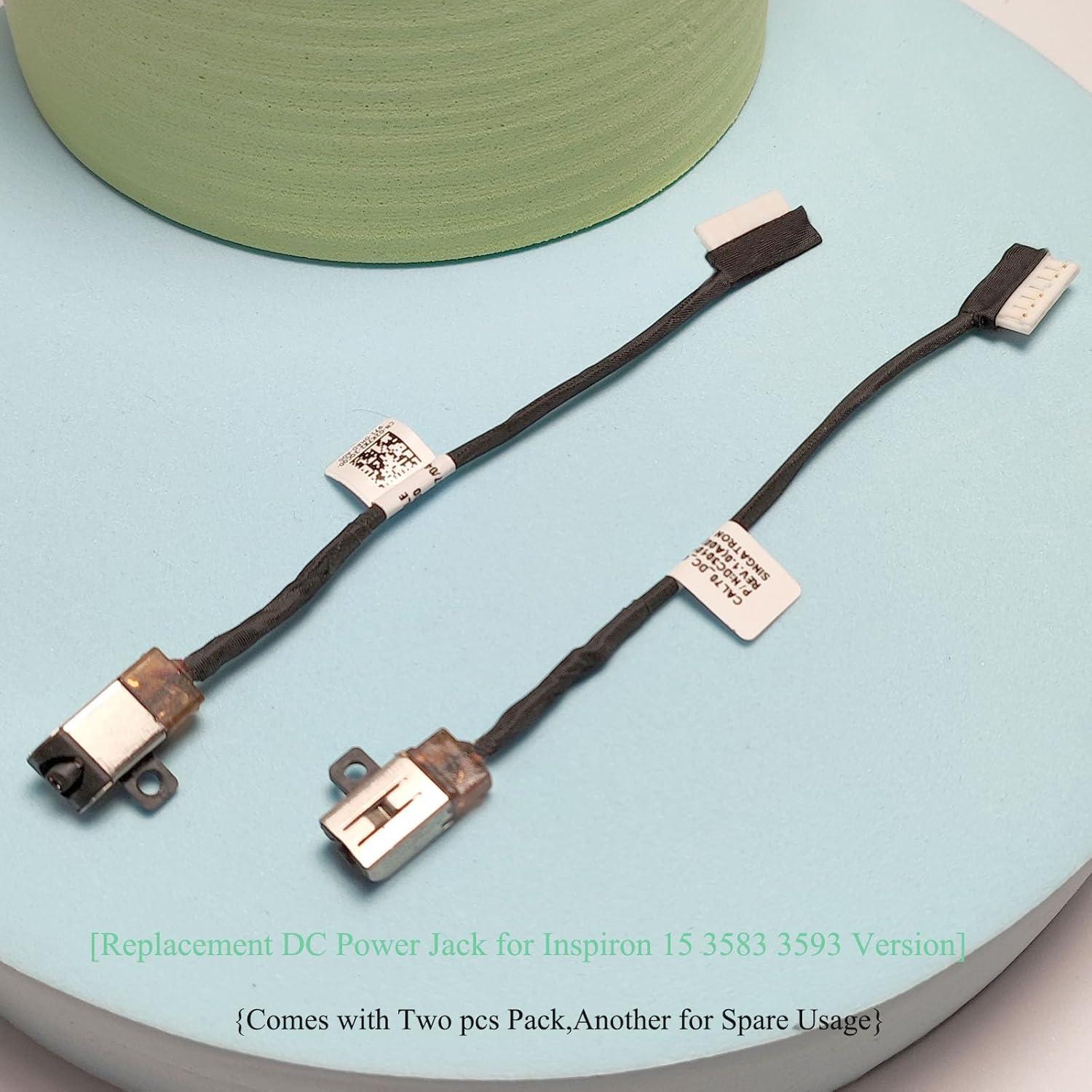 Cable de Alimentación DC Reemplazo Dell Inspiron 15 3583/3584/3593 - Paquete de 2