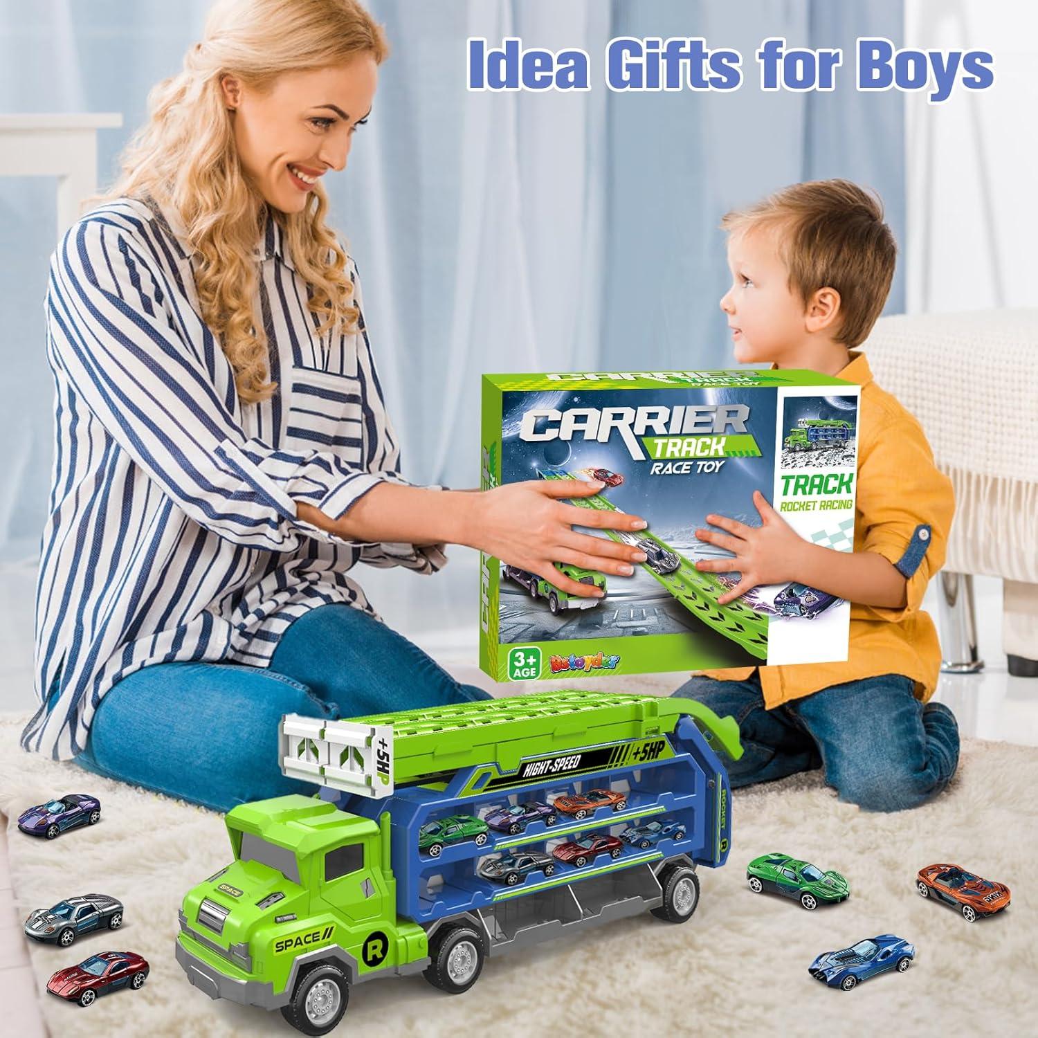 Camión Transportador de Juguetes BSTOYDER con Pista 116 cm