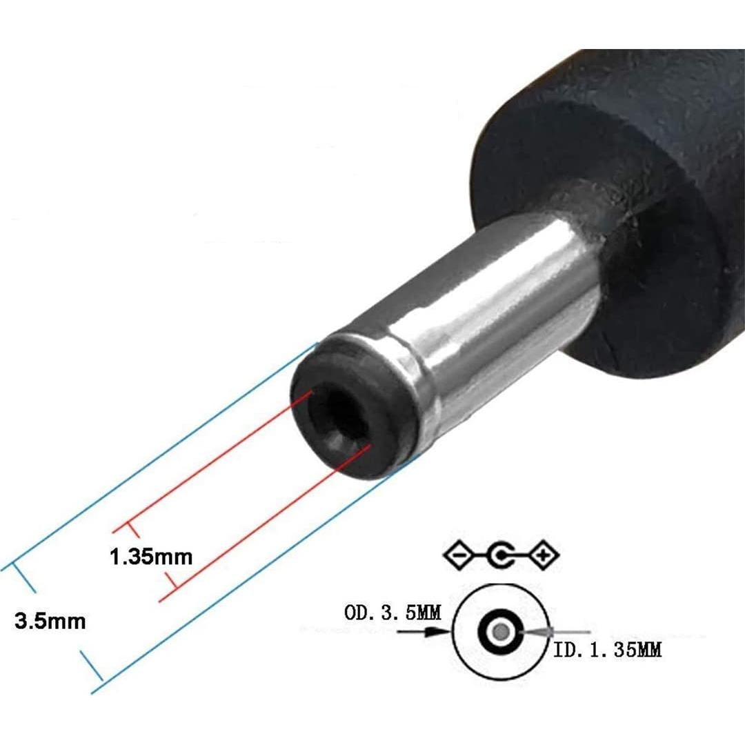 Cable USB a DC 3.5mm RUITEXUN 50cm 5V CC Alimentación