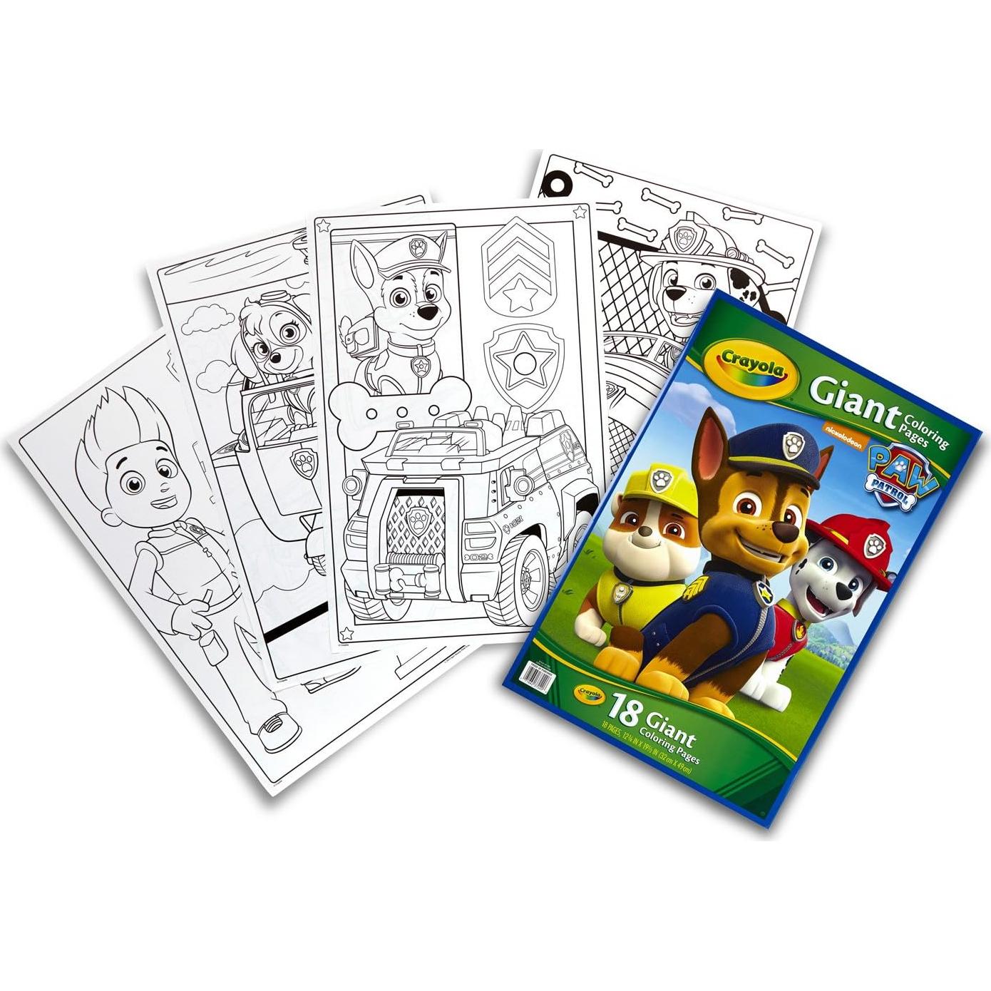 Paw Patrol Giant Coloring Pages