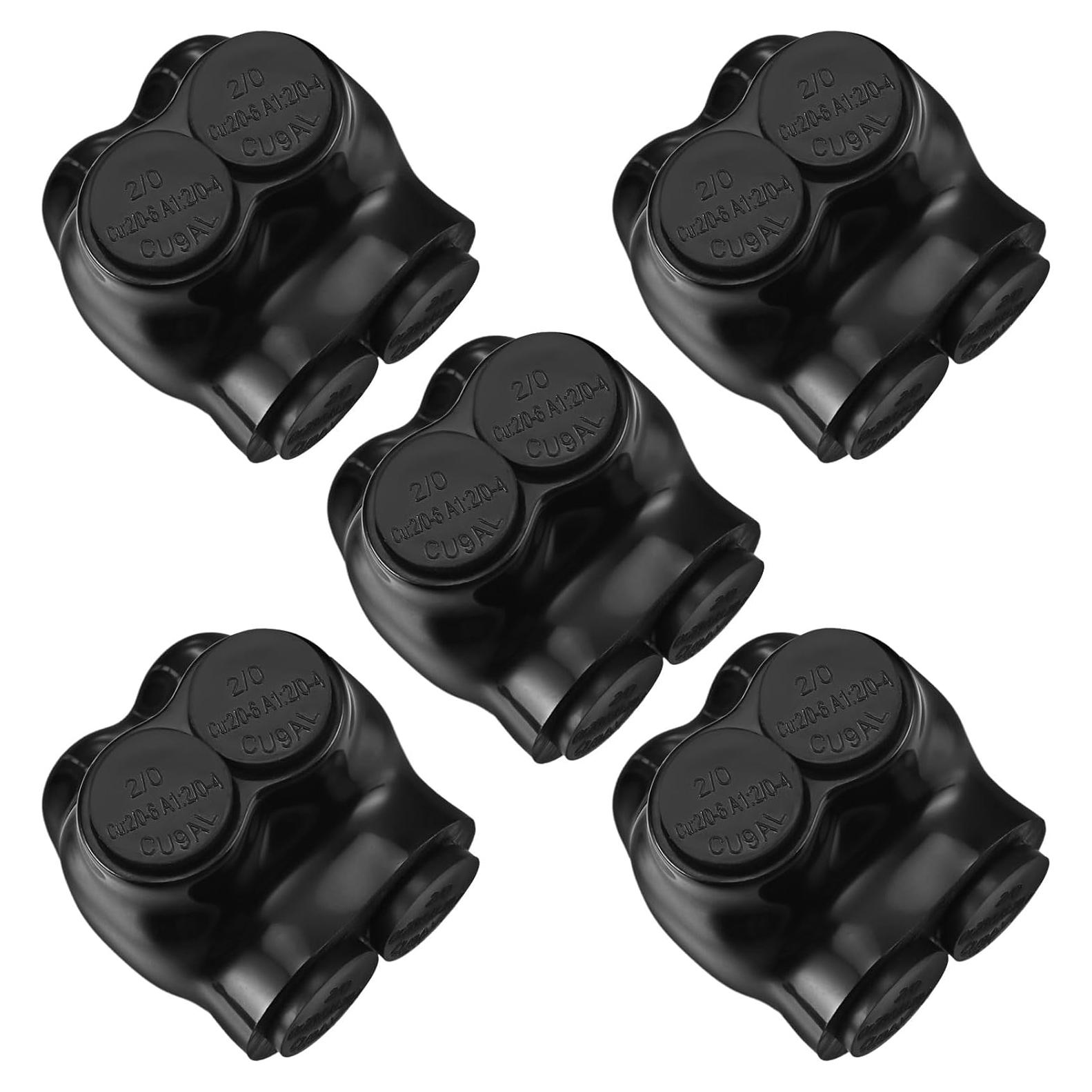 5 Conectores de Cable Multi Aislados Saysurey 2-6 AWG