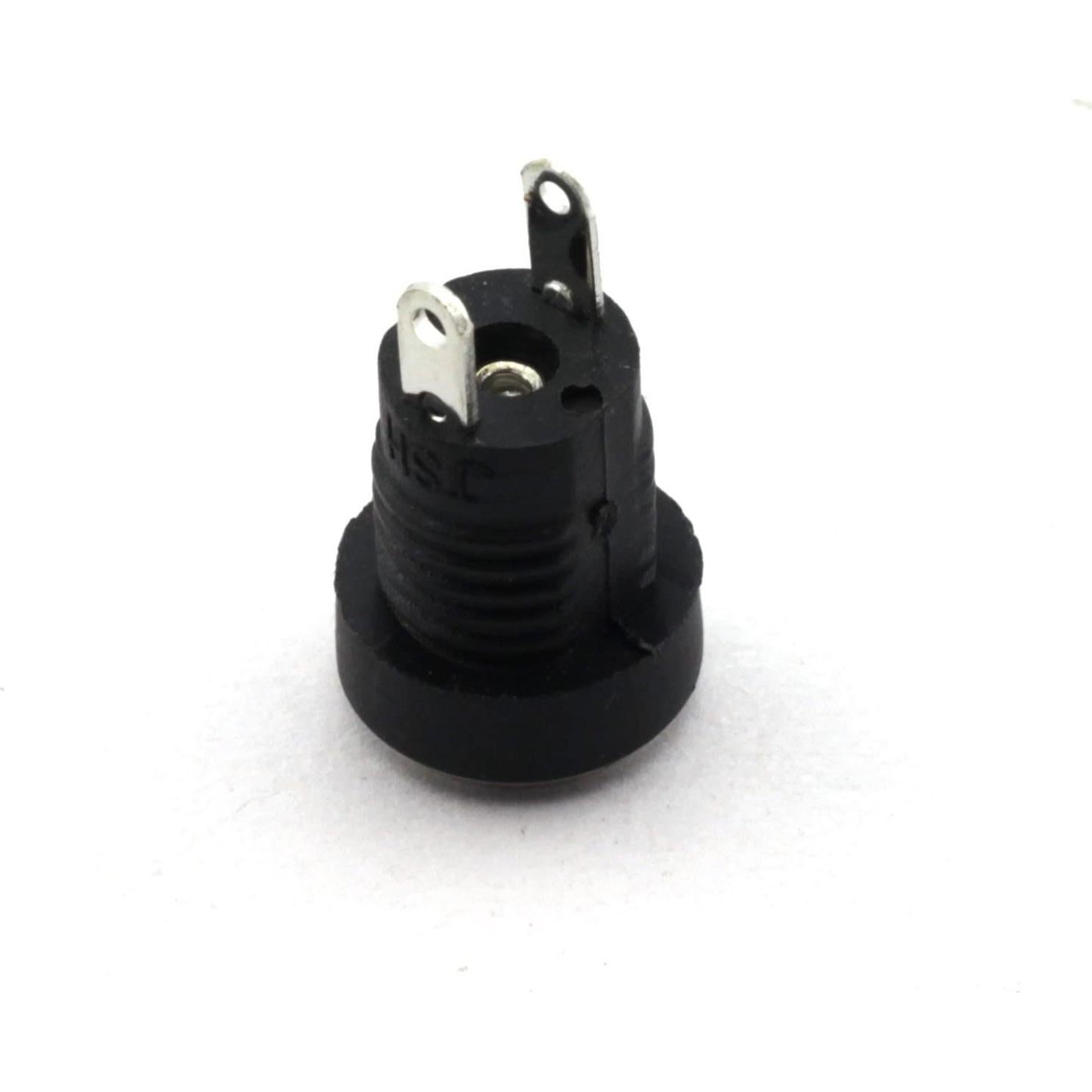 Conector Jack DC 3.5mm x 1.3mm 2 Pin MEETOOT - 12 Pcs