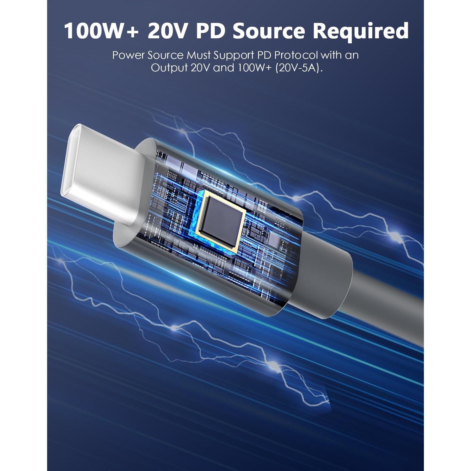 Cable de Alimentación Mini Starlink 3M - Bi Yang - USB-C