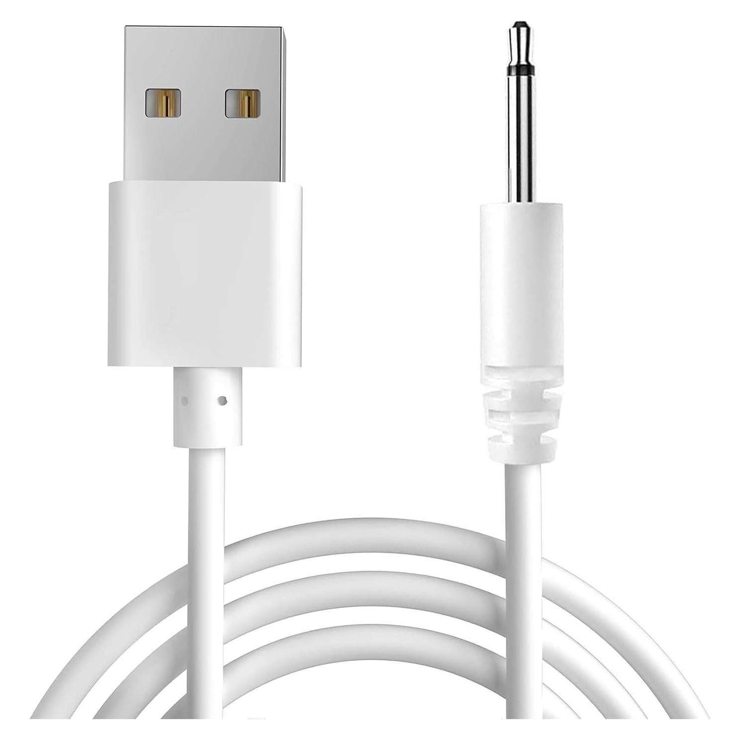 Cable de Carga USB DC 100 cm ToneFusion para Juguetes Recargables