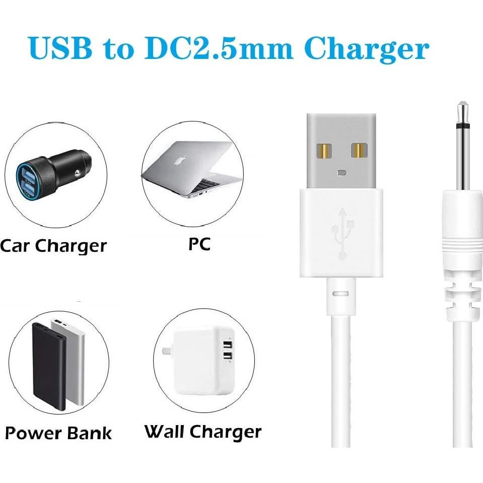 Cable de Carga USB DC 100 cm ToneFusion para Juguetes Recargables