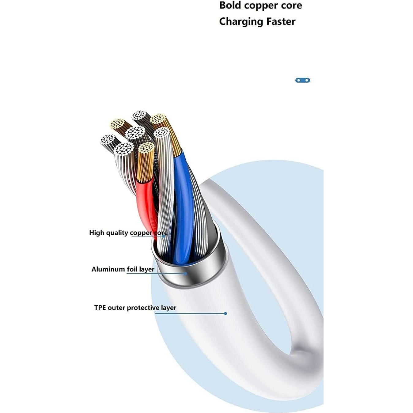 Cable de Carga USB DC 100 cm ToneFusion para Juguetes Recargables