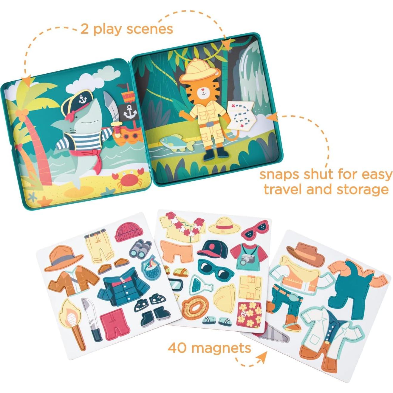 Muñecas Magnéticas Stephen Joseph 40 Piezas Juego Creativo