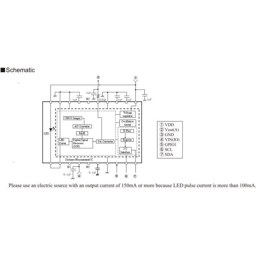 Módulo Sensor de Distancia Infrarrojo HiLetgo GP2Y0E03 4-50cm