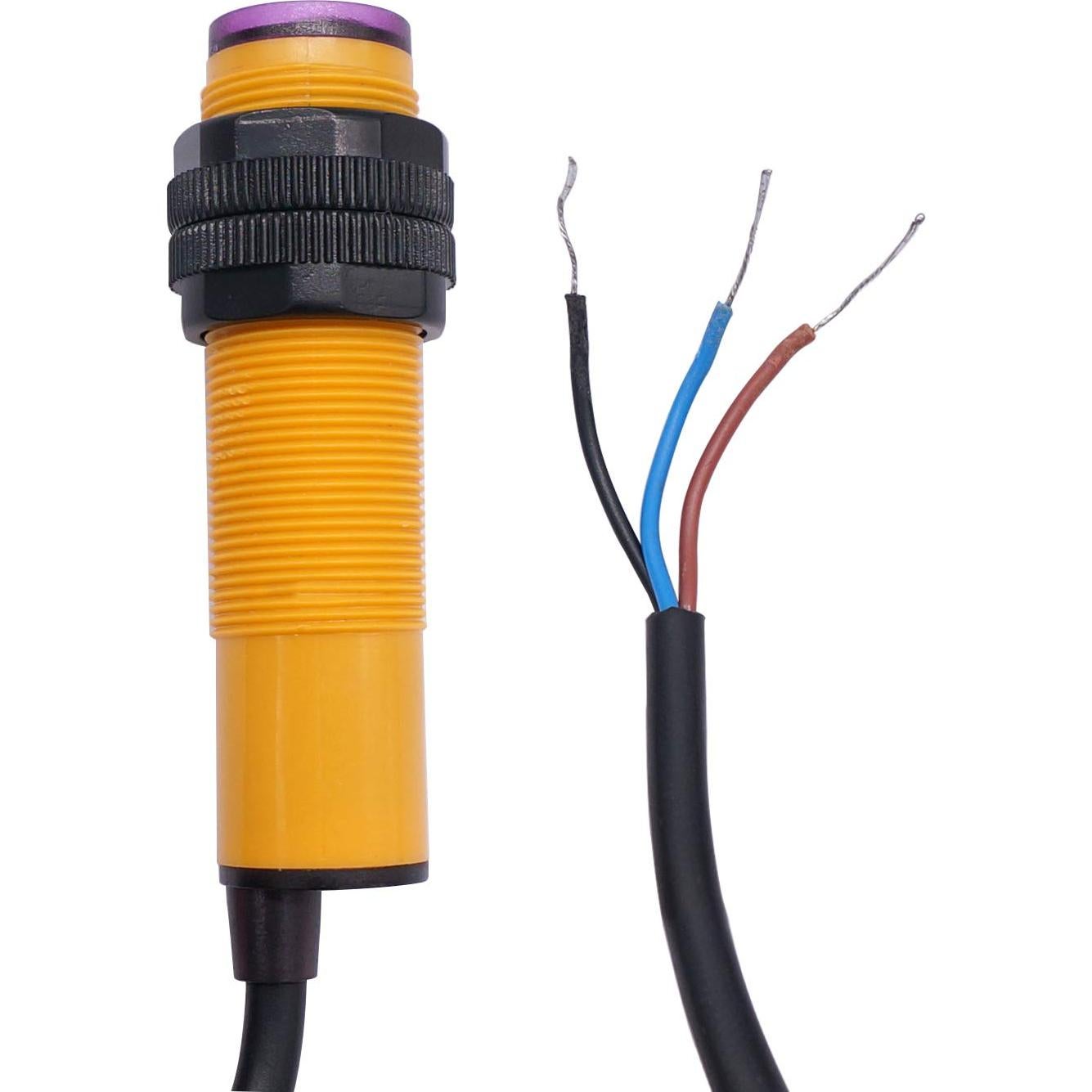 Sensor fotoeléctrico Taiss E3F-DS30C4 30cm ajustable NPN NO