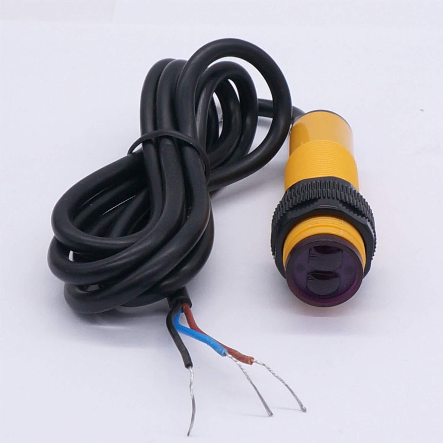 Sensor fotoeléctrico Taiss E3F-DS30C4 30cm ajustable NPN NO