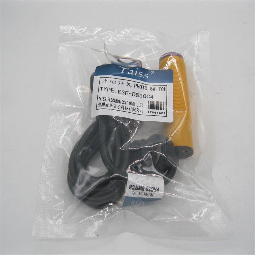 Sensor fotoeléctrico Taiss E3F-DS30C4 30cm ajustable NPN NO