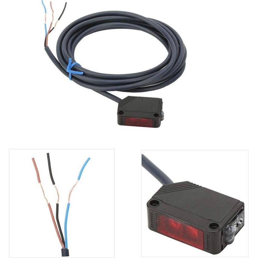 Sensor Fotoeléctrico Infrarrojo NPN E3Z-D61 100mm 12-24V