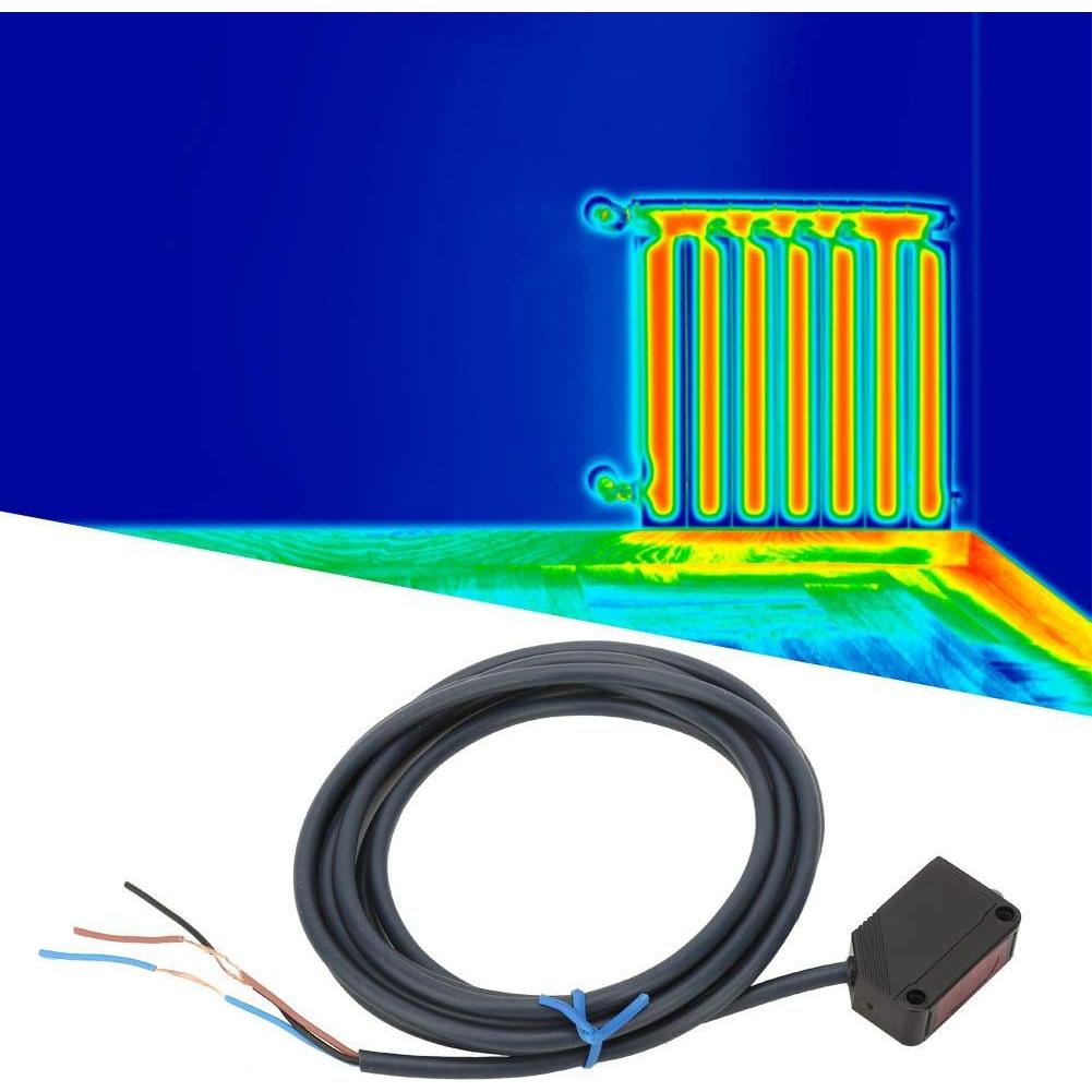 Sensor Fotoeléctrico Infrarrojo NPN E3Z-D61 100mm 12-24V