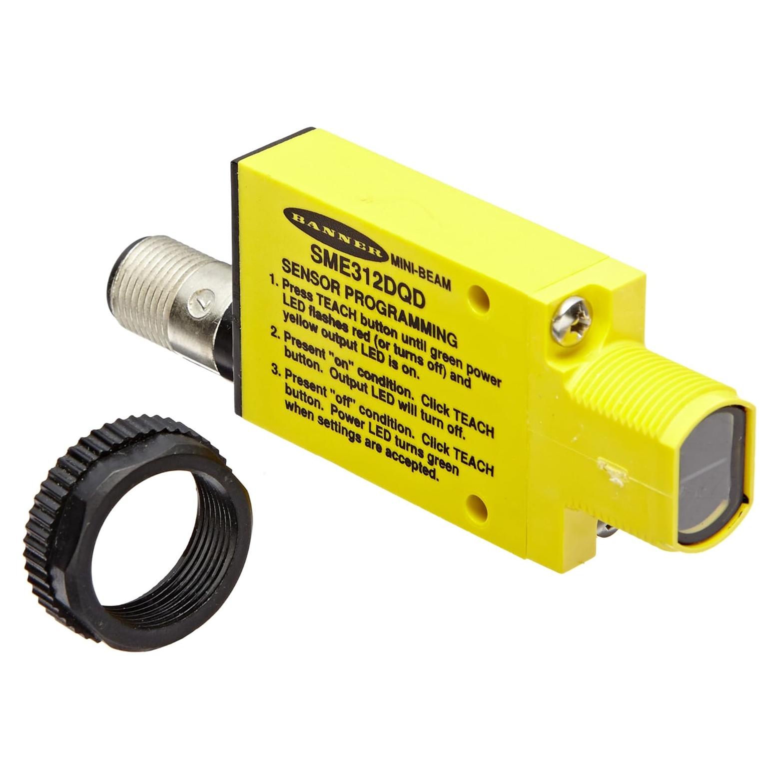 Sensor Fotoeléctrico Banner SME312DQD Modo Difuso 380mm