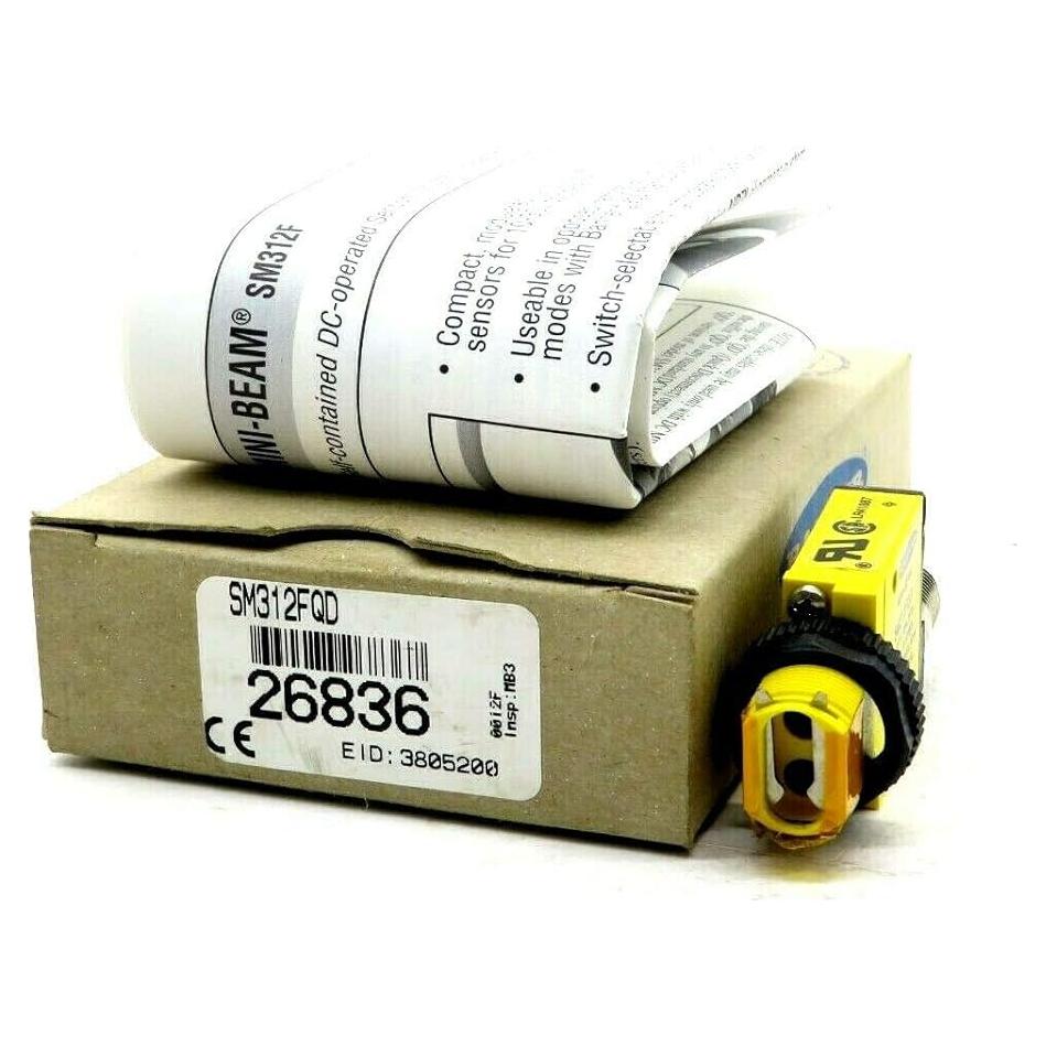 Amplificador de Fibra Óptica Banner Engineering SM312FQD 10-30 VDC