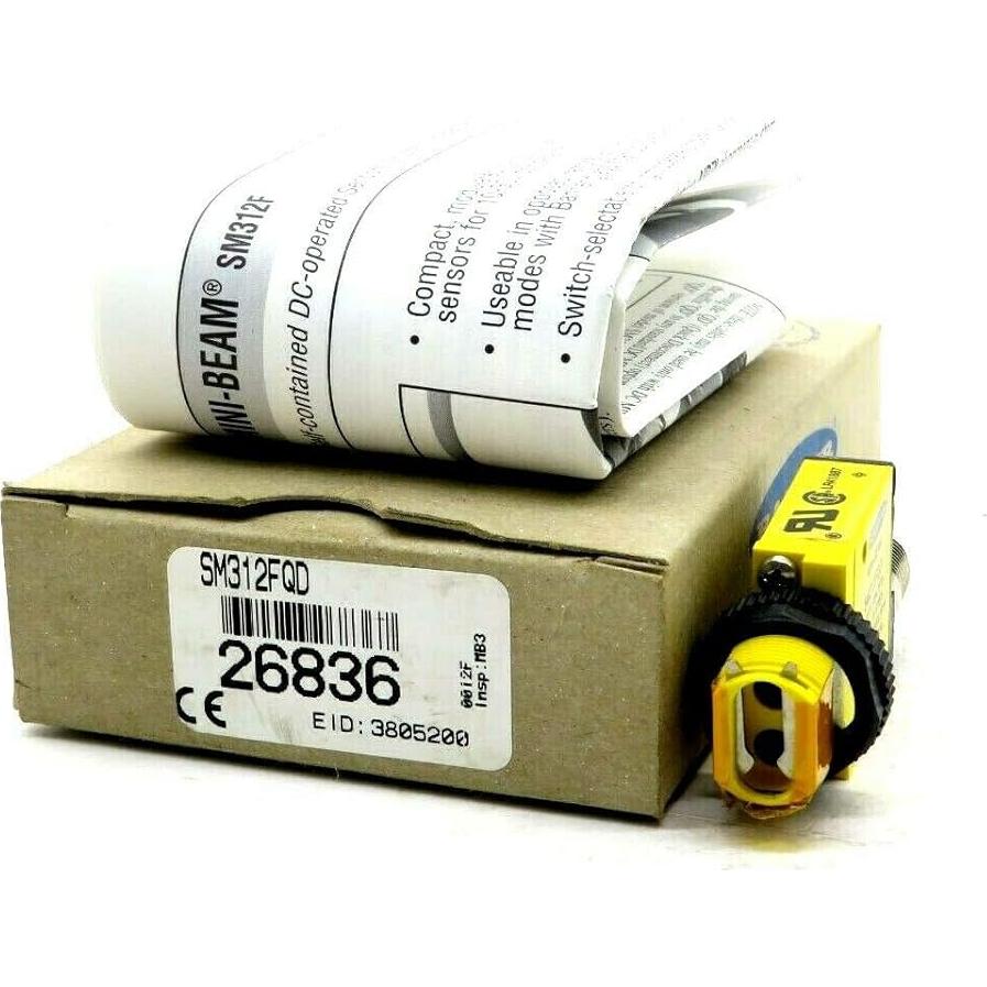 Amplificador de Fibra Óptica Banner Engineering SM312FQD 10-30 VDC