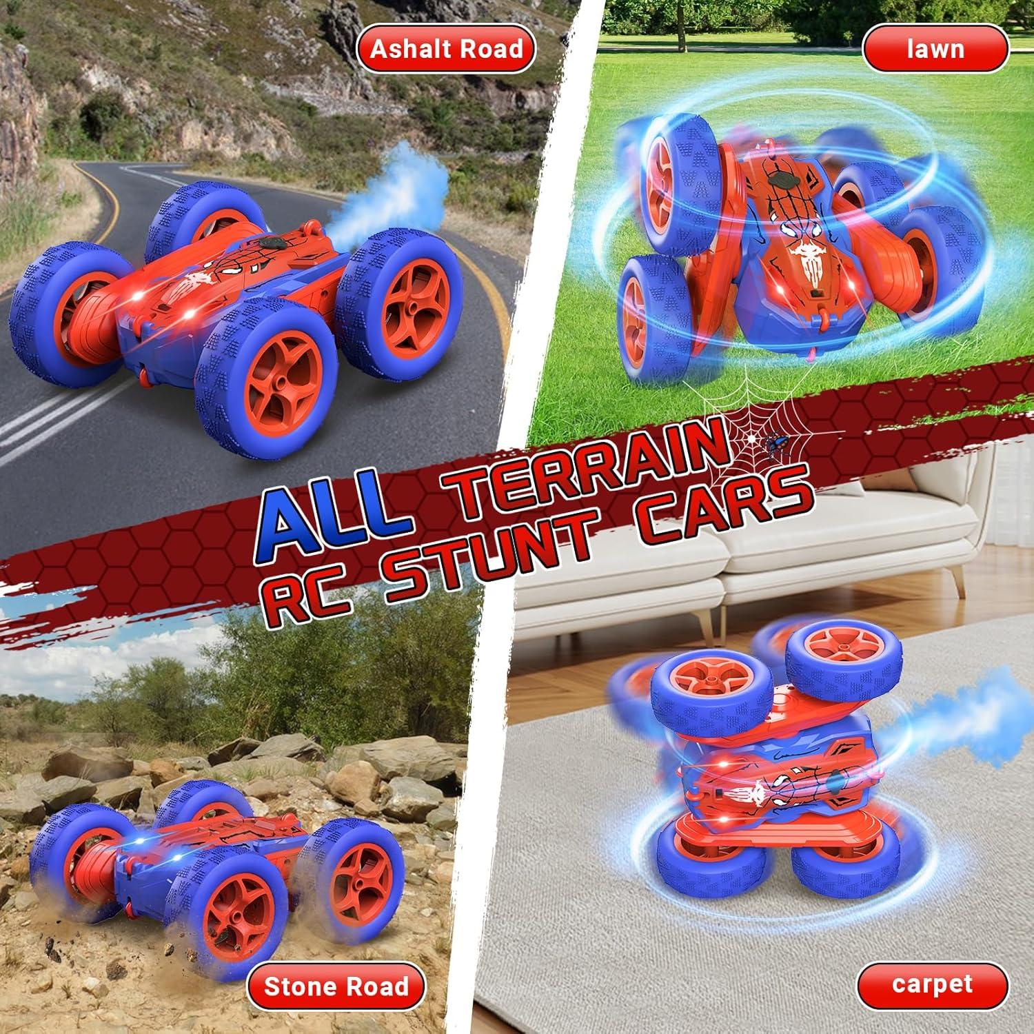 Coche RC Acrobático Ancitoy 360° Doble Lado para Niños