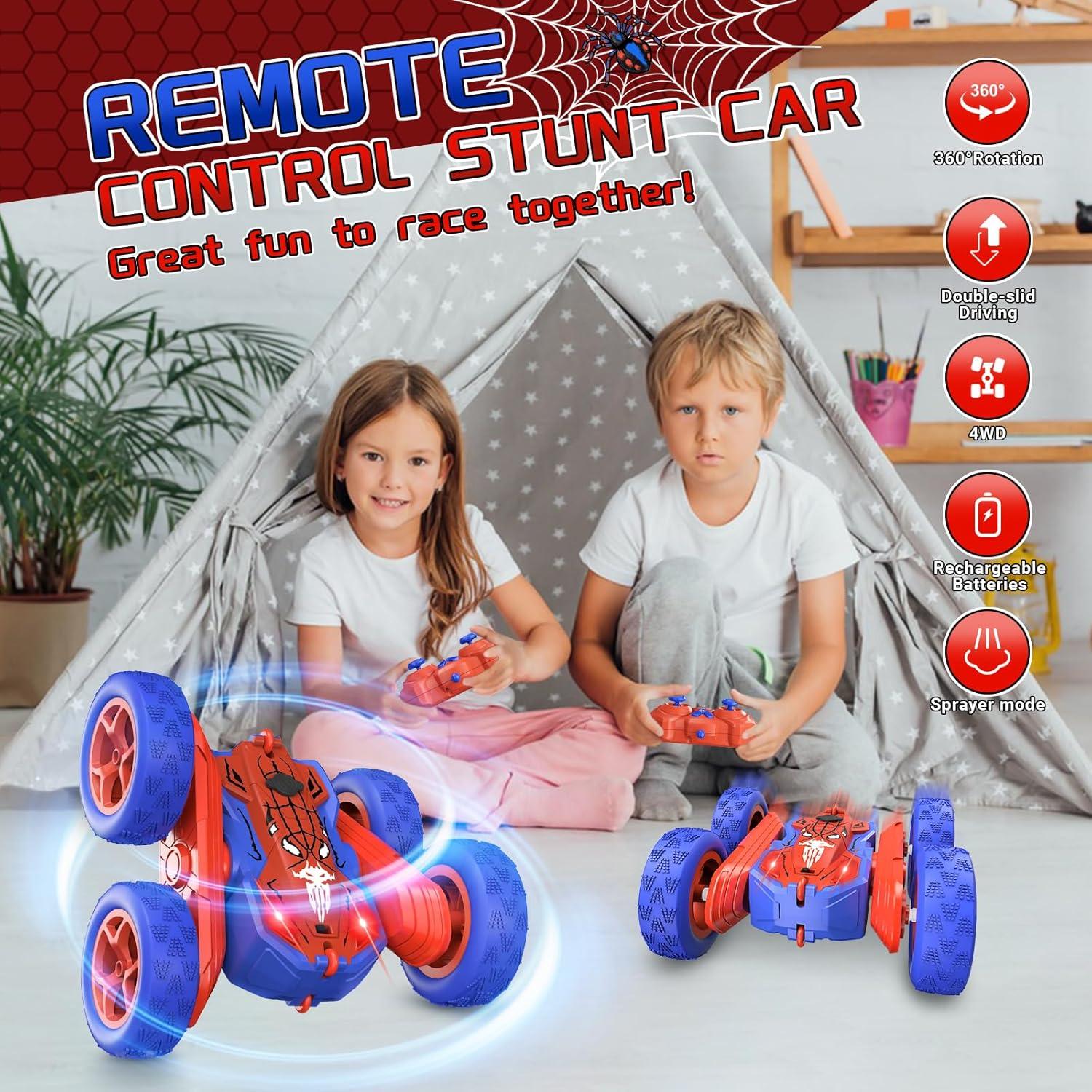 Coche RC Acrobático Ancitoy 360° Doble Lado para Niños
