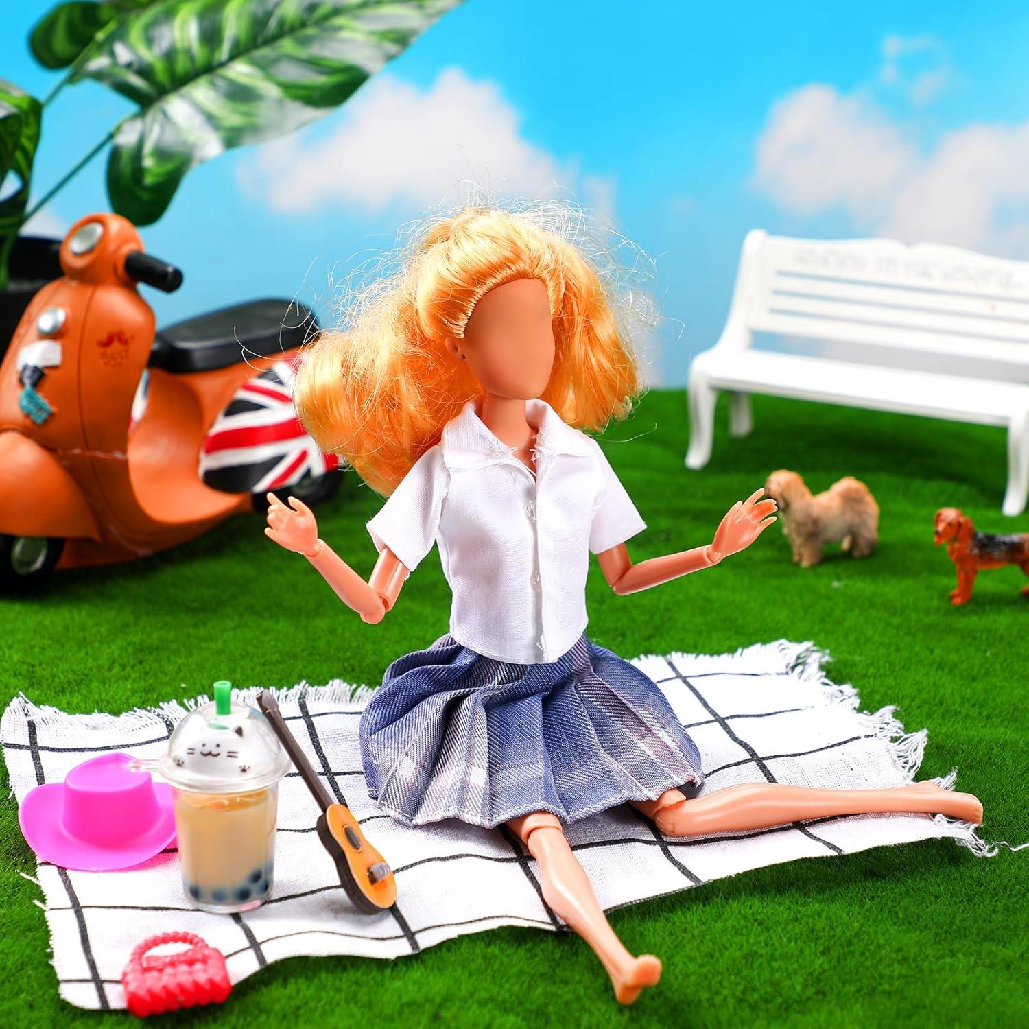 Conjunto de Ropa de Muñeca Bencailor 30 cm 6 Piezas Estilo Brillante