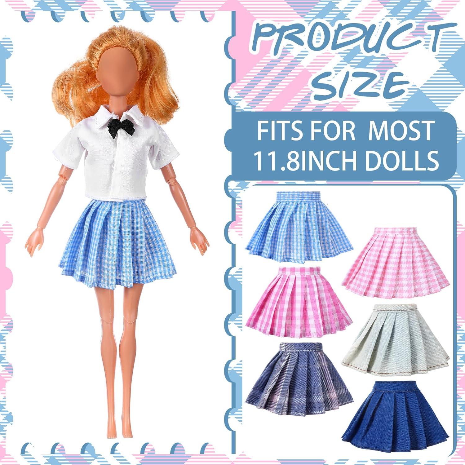 Conjunto de Ropa de Muñeca Bencailor 30 cm 6 Piezas Estilo Brillante