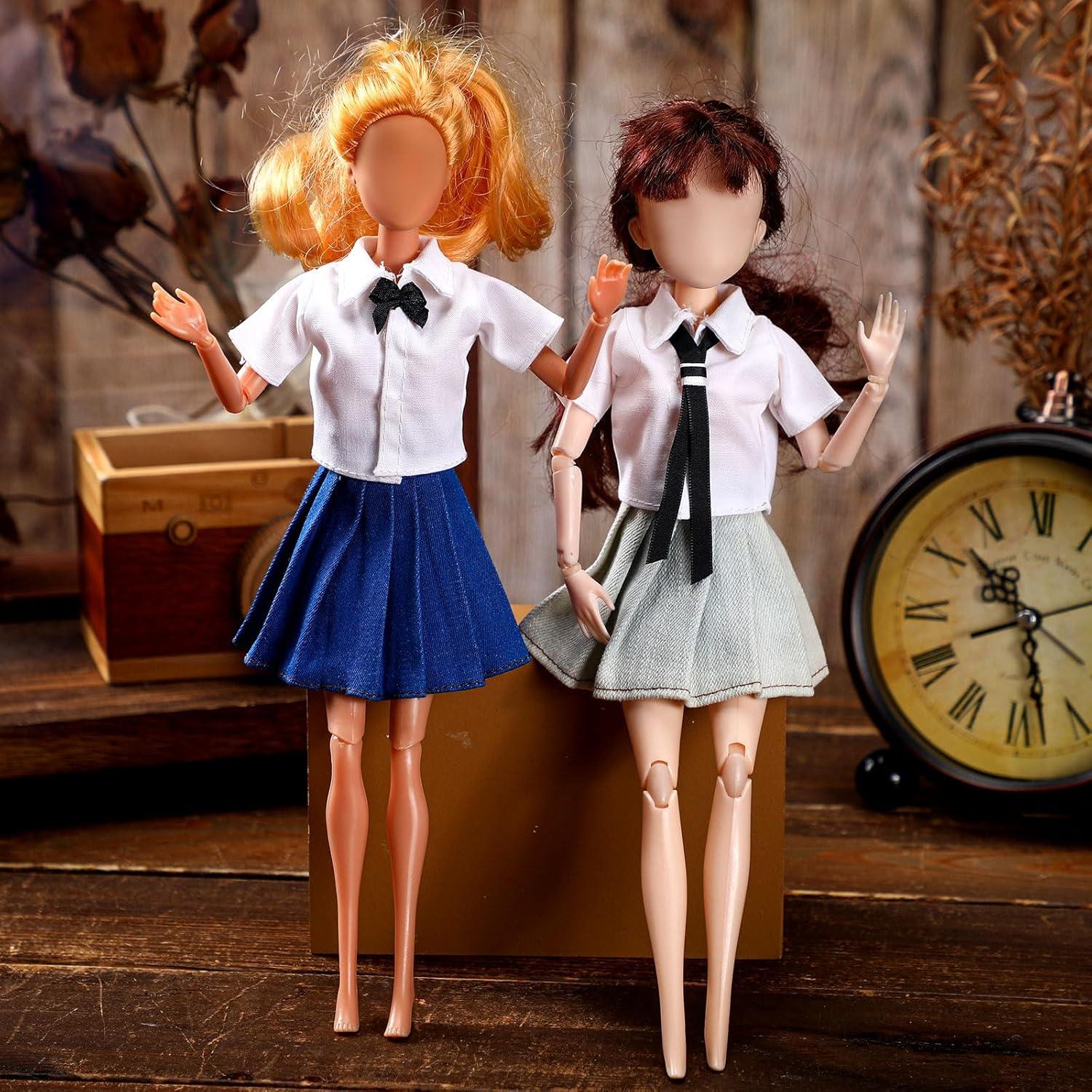 Conjunto de Ropa de Muñeca Bencailor 30 cm 6 Piezas Estilo Brillante